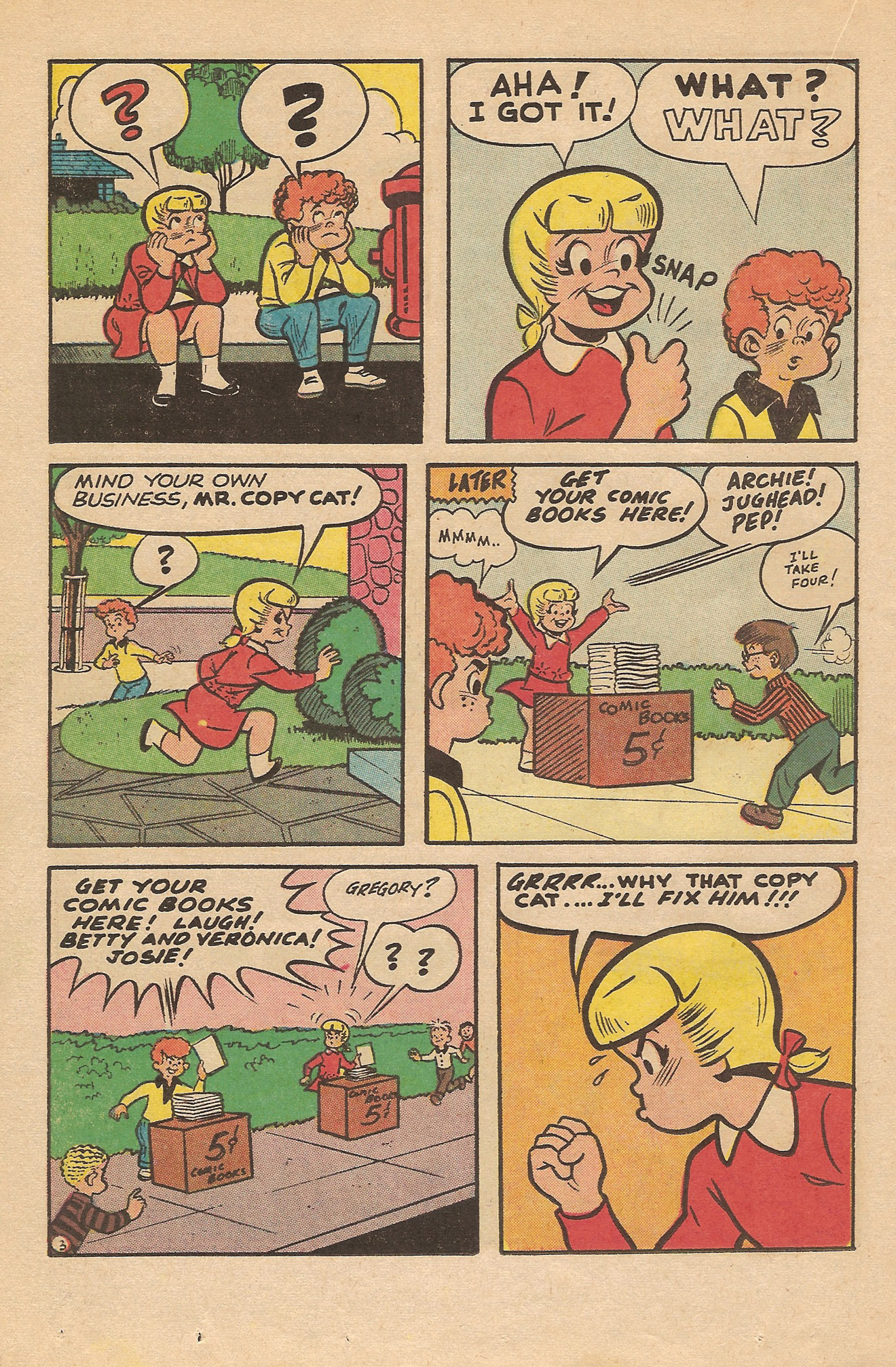 Read online Pep Comics comic -  Issue #194 - 22