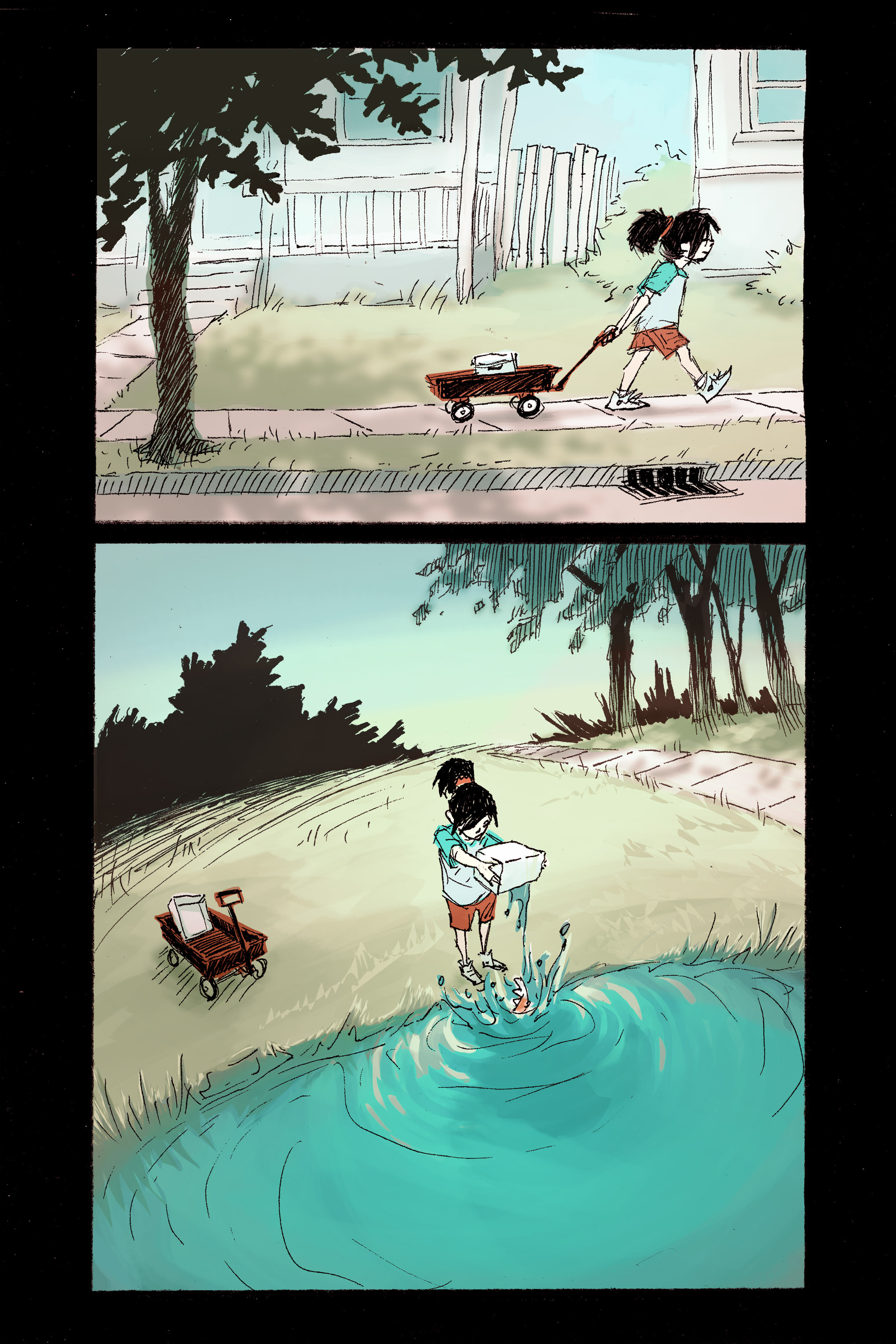 Read online Illustrated Girl comic -  Issue #1 - 11