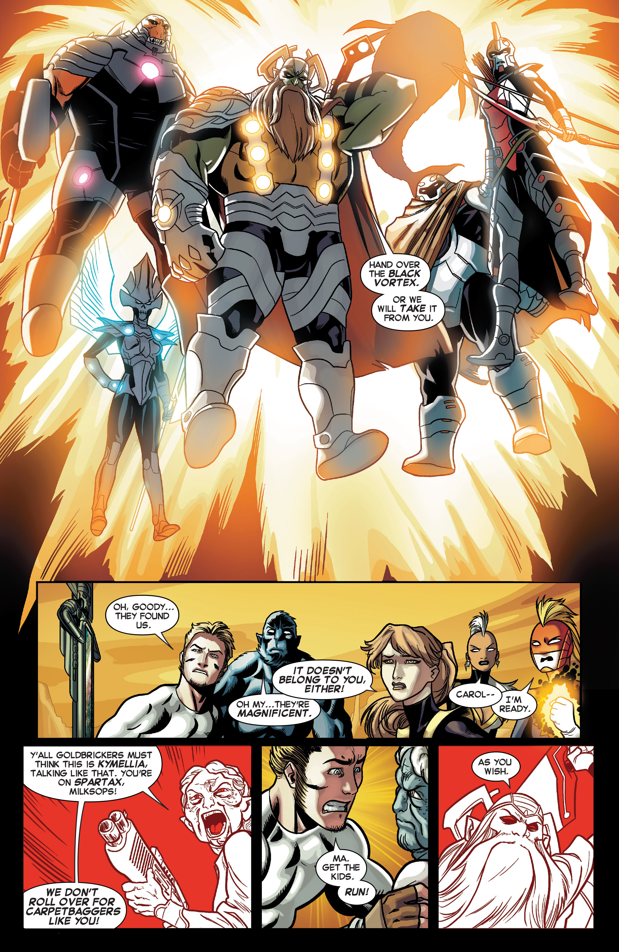 Read online Guardians of the Galaxy and X-Men: The Black Vortex comic -  Issue # TPB (Part 1) - 28