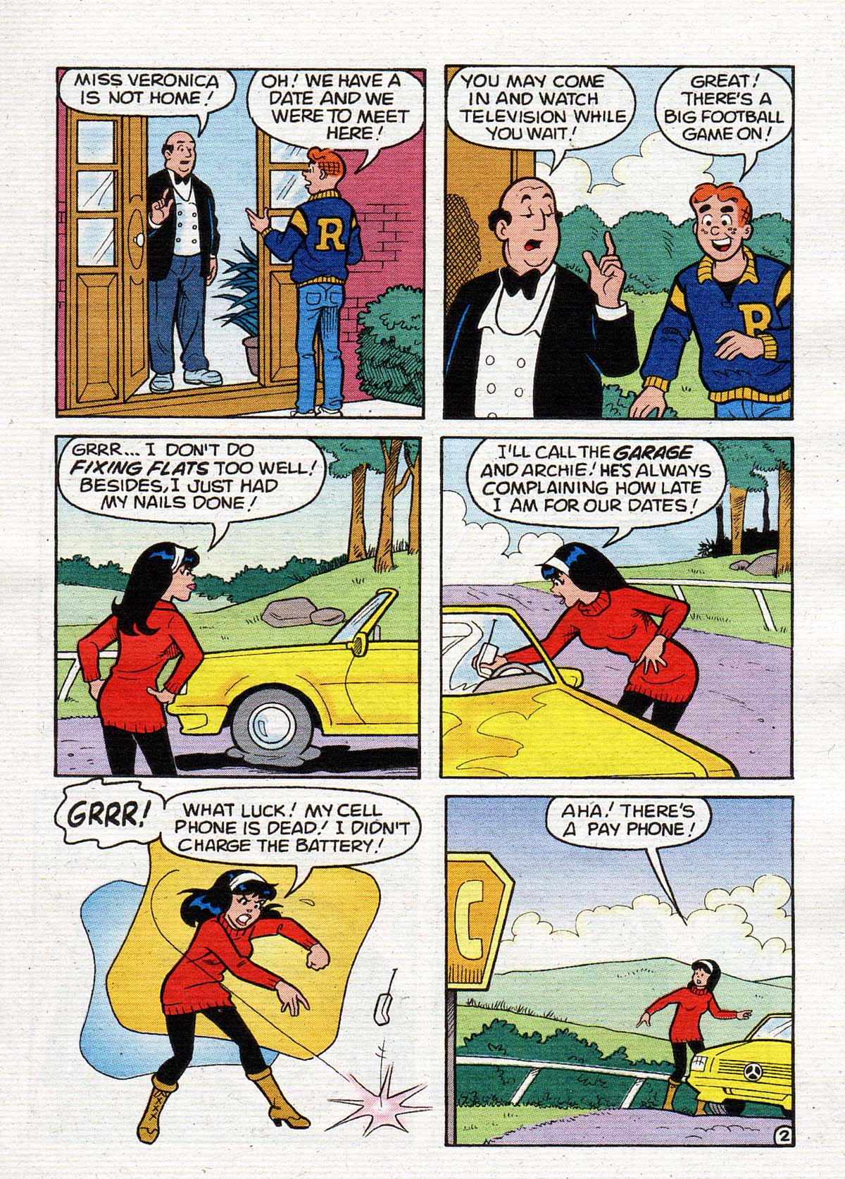 Read online Betty and Veronica Digest Magazine comic -  Issue #143 - 30