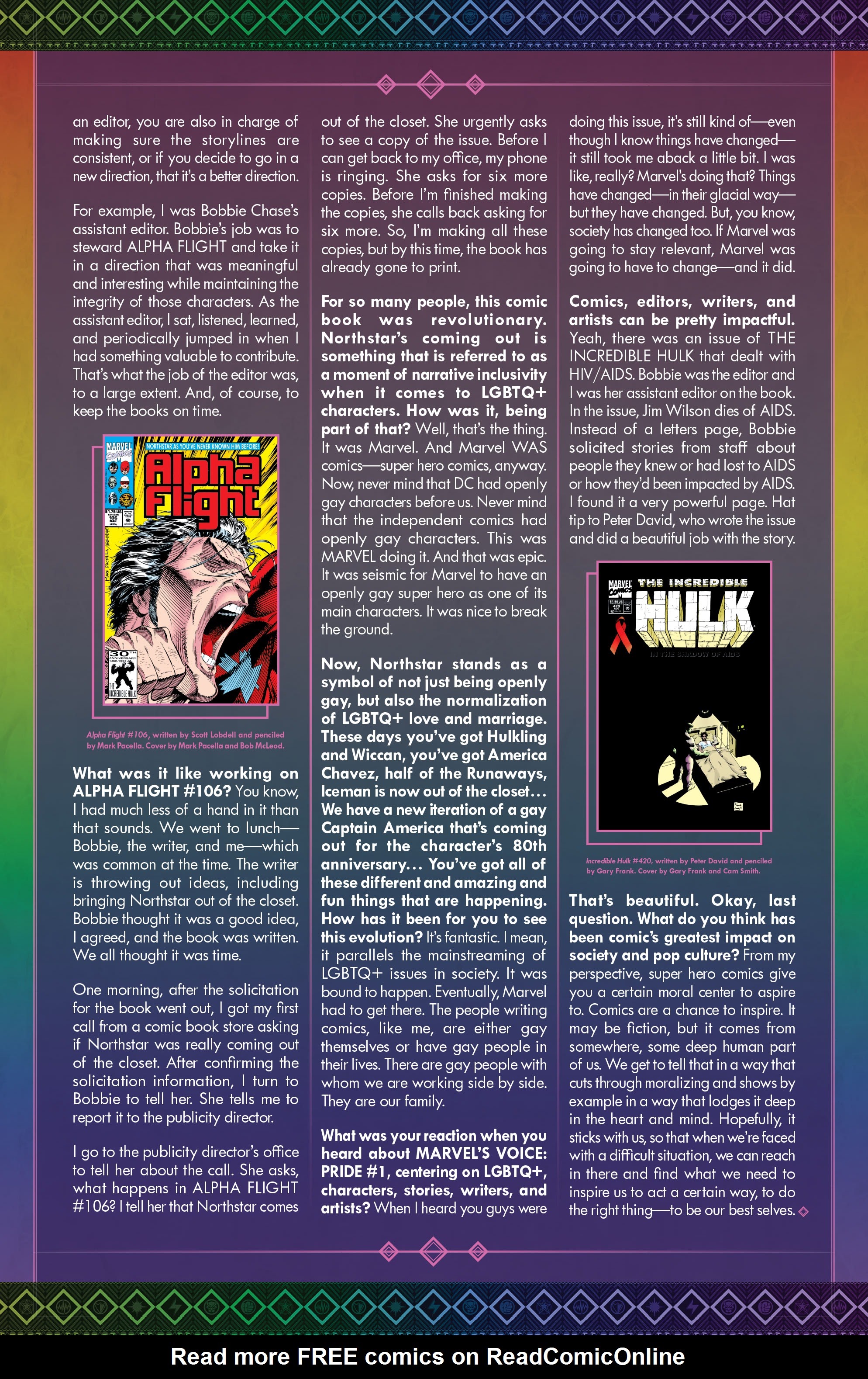 Read online Marvel's Voices: Pride (2021) comic -  Issue # Full - 35