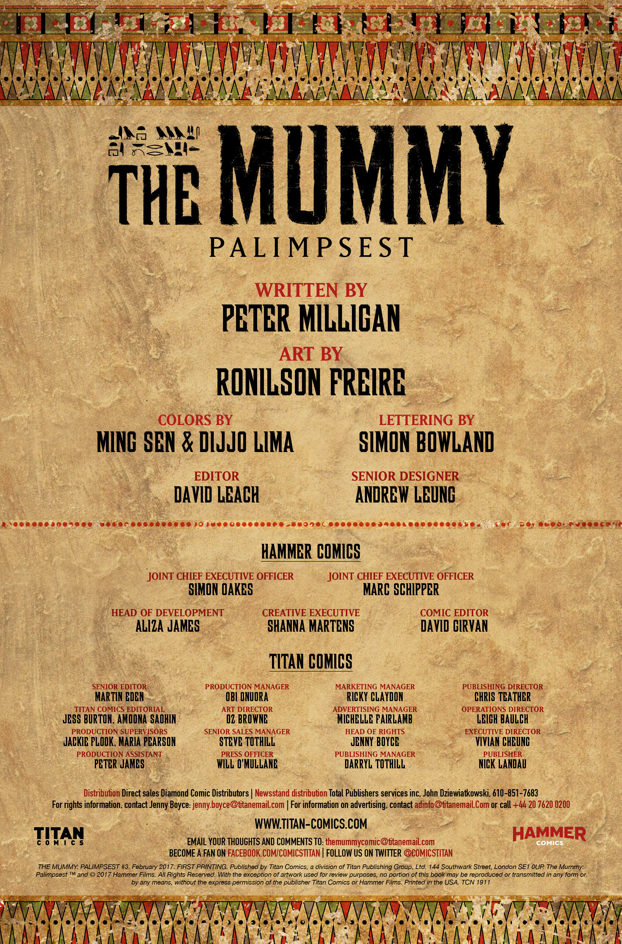 Read online The Mummy comic -  Issue #3 - 4