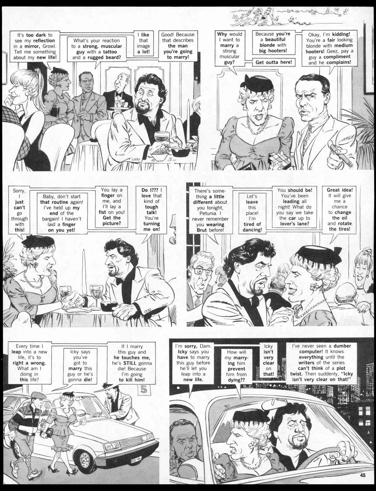 Read online MAD comic -  Issue #309 - 47