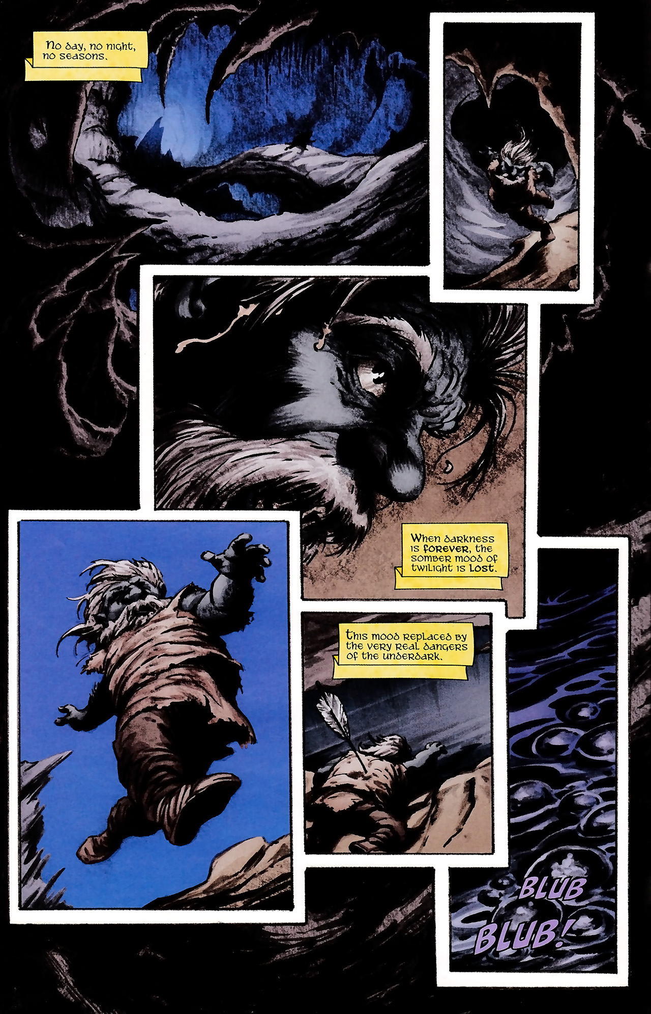 Read online The Worlds of Dungeons & Dragons comic -  Issue #1 - 4