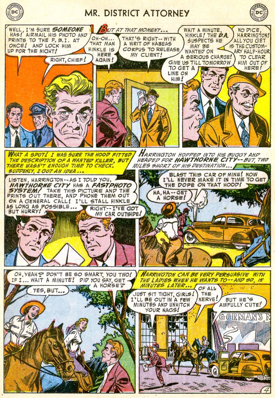 Read online Mr. District Attorney comic -  Issue #40 - 16