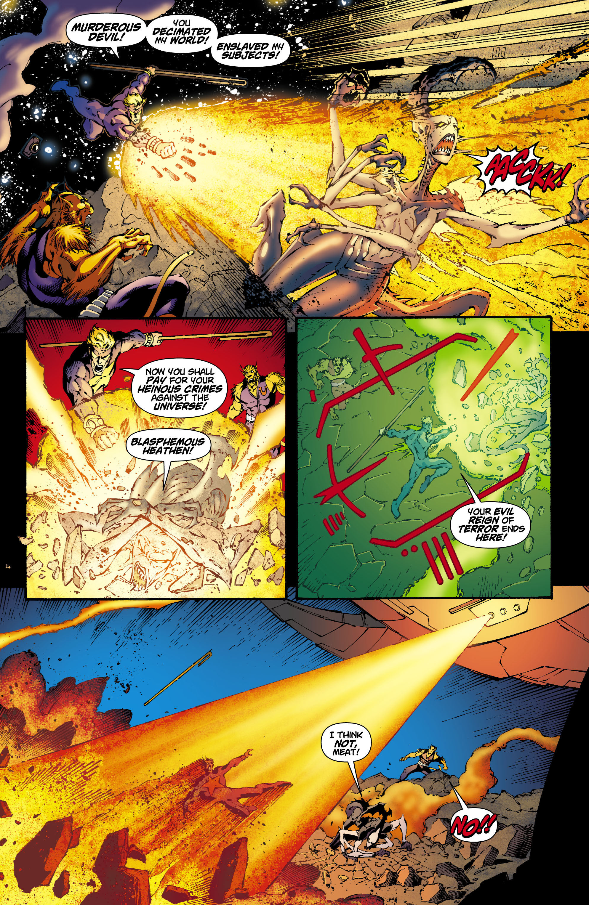 Read online Rann/Thanagar Holy War comic -  Issue #8 - 10