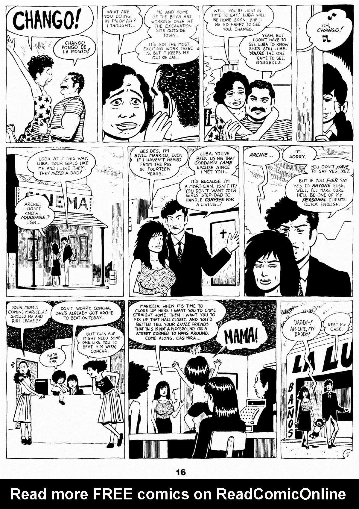 Read online Love and Rockets (1982) comic -  Issue #21 - 18