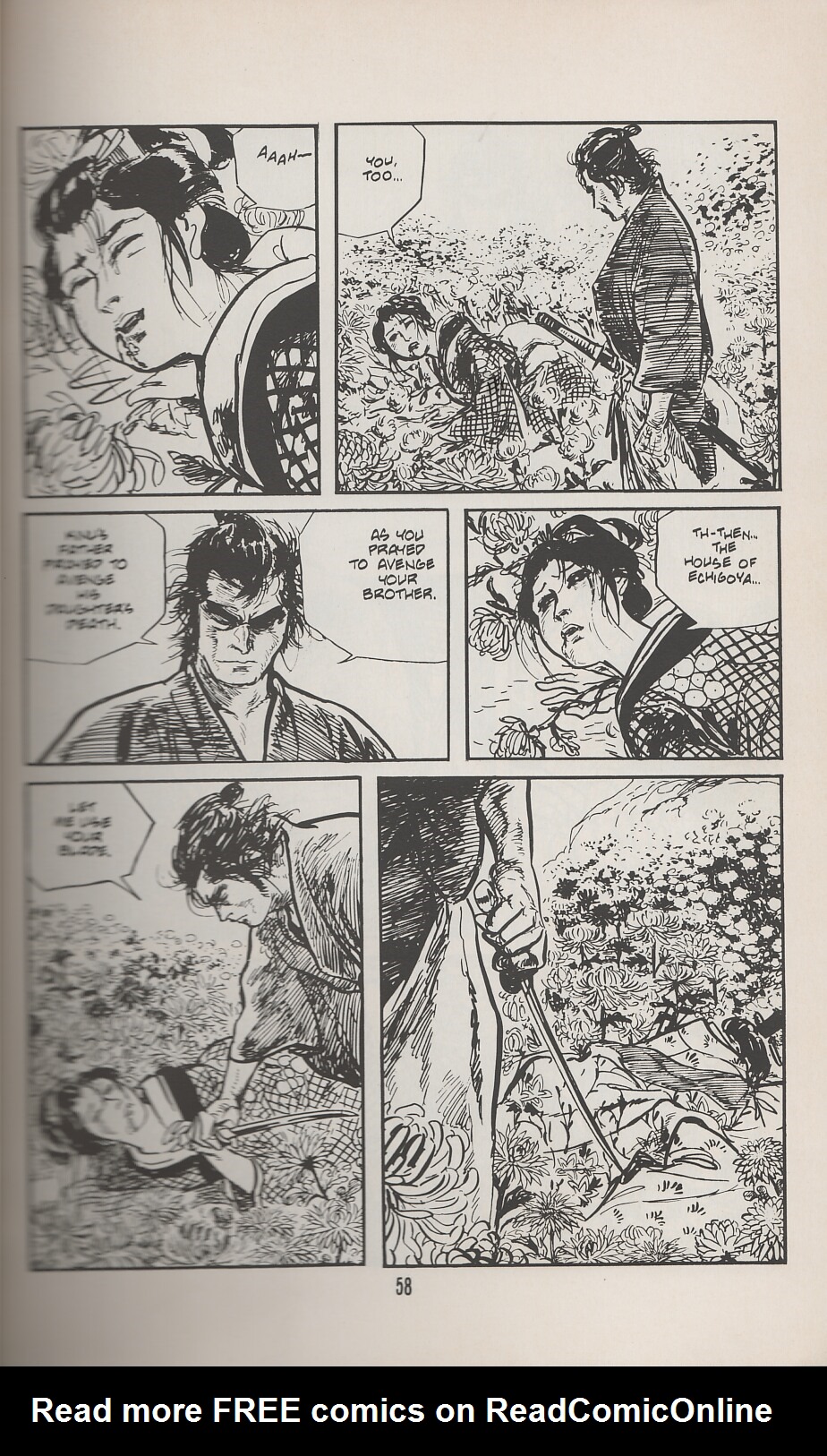 Read online Lone Wolf and Cub comic -  Issue #24 - 62