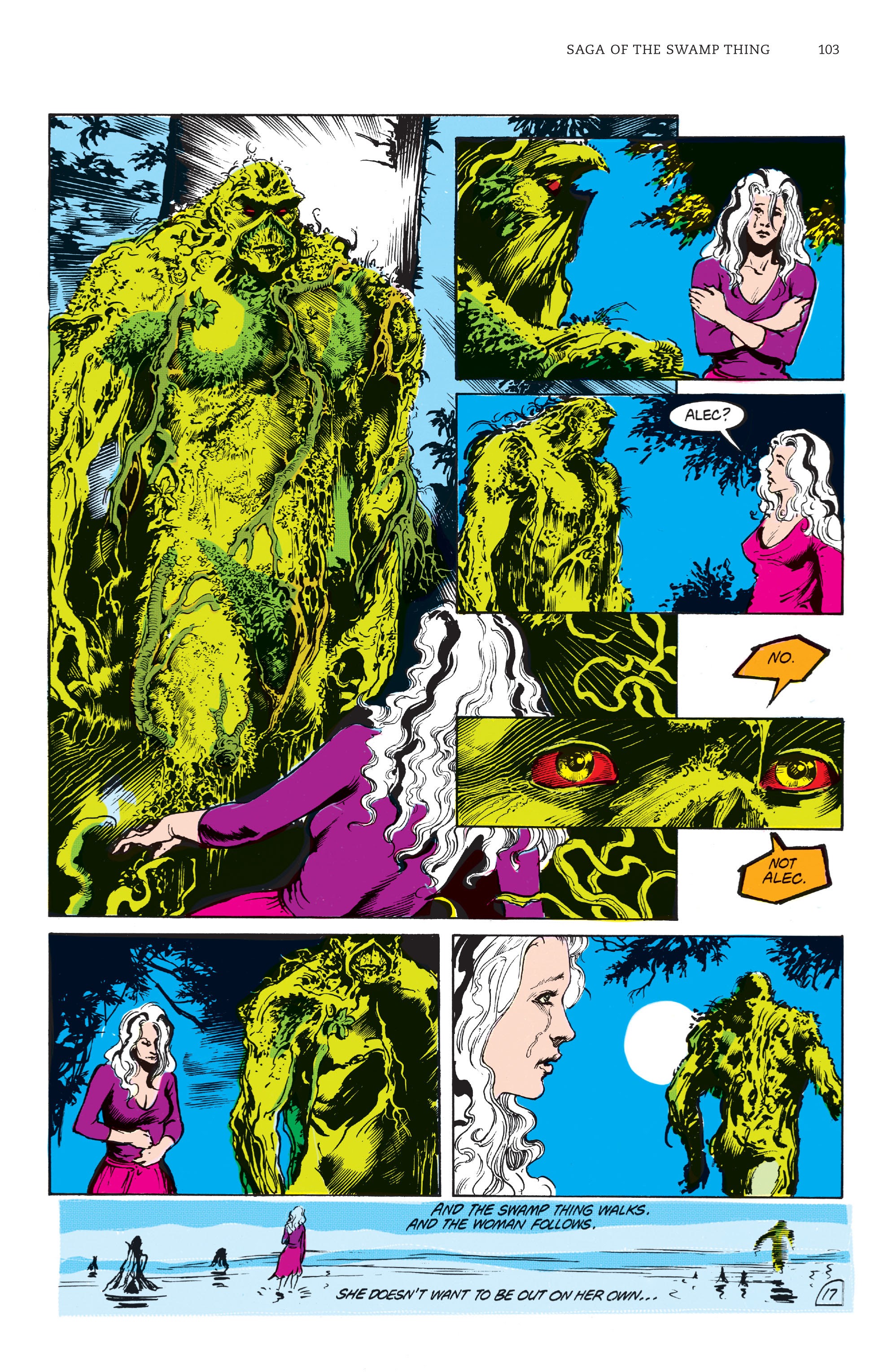 Read online Saga of the Swamp Thing comic -  Issue # TPB 1 (Part 2) - 1