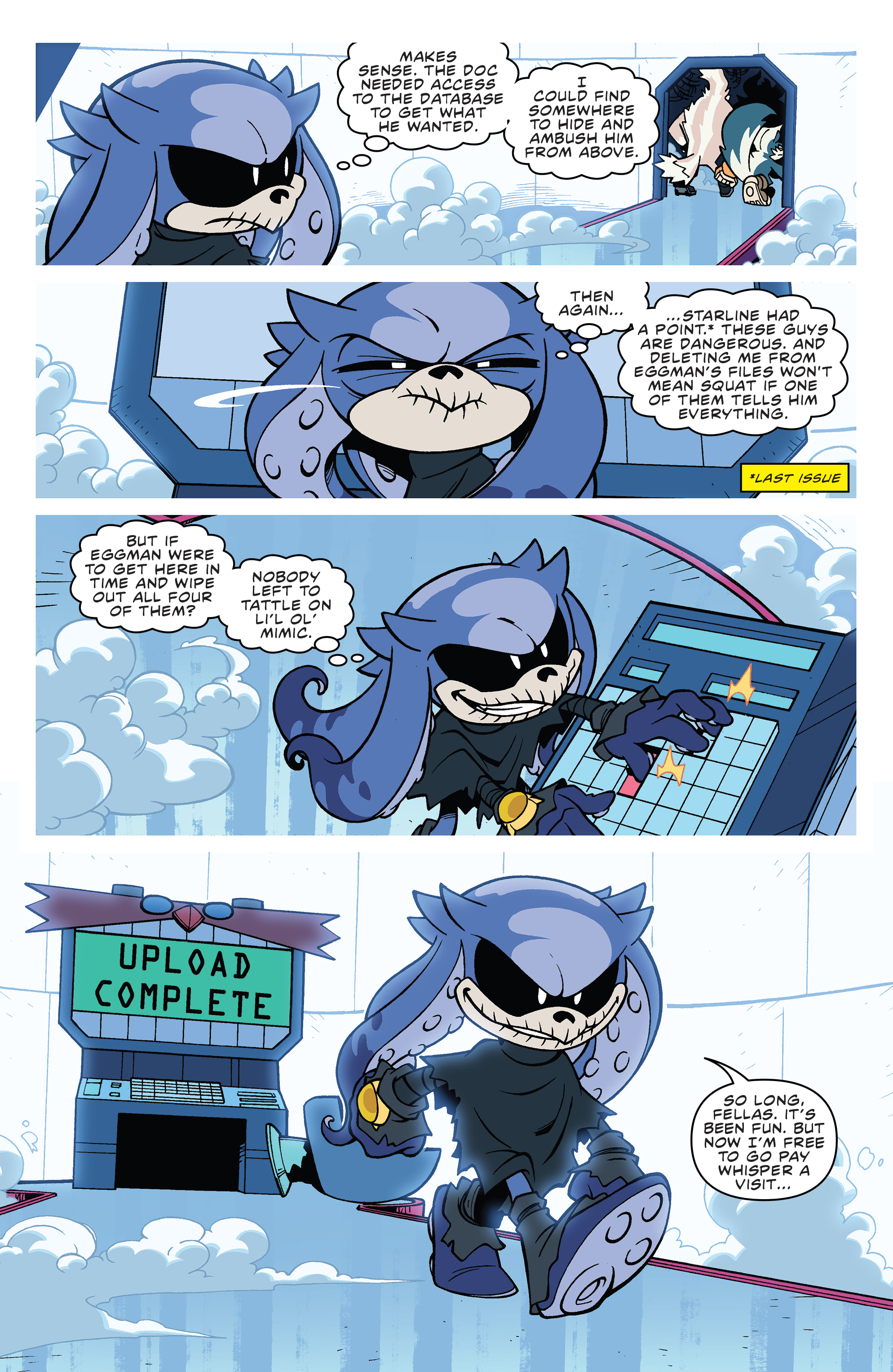 Read online Sonic the Hedgehog: Bad Guys comic -  Issue #4 - 7