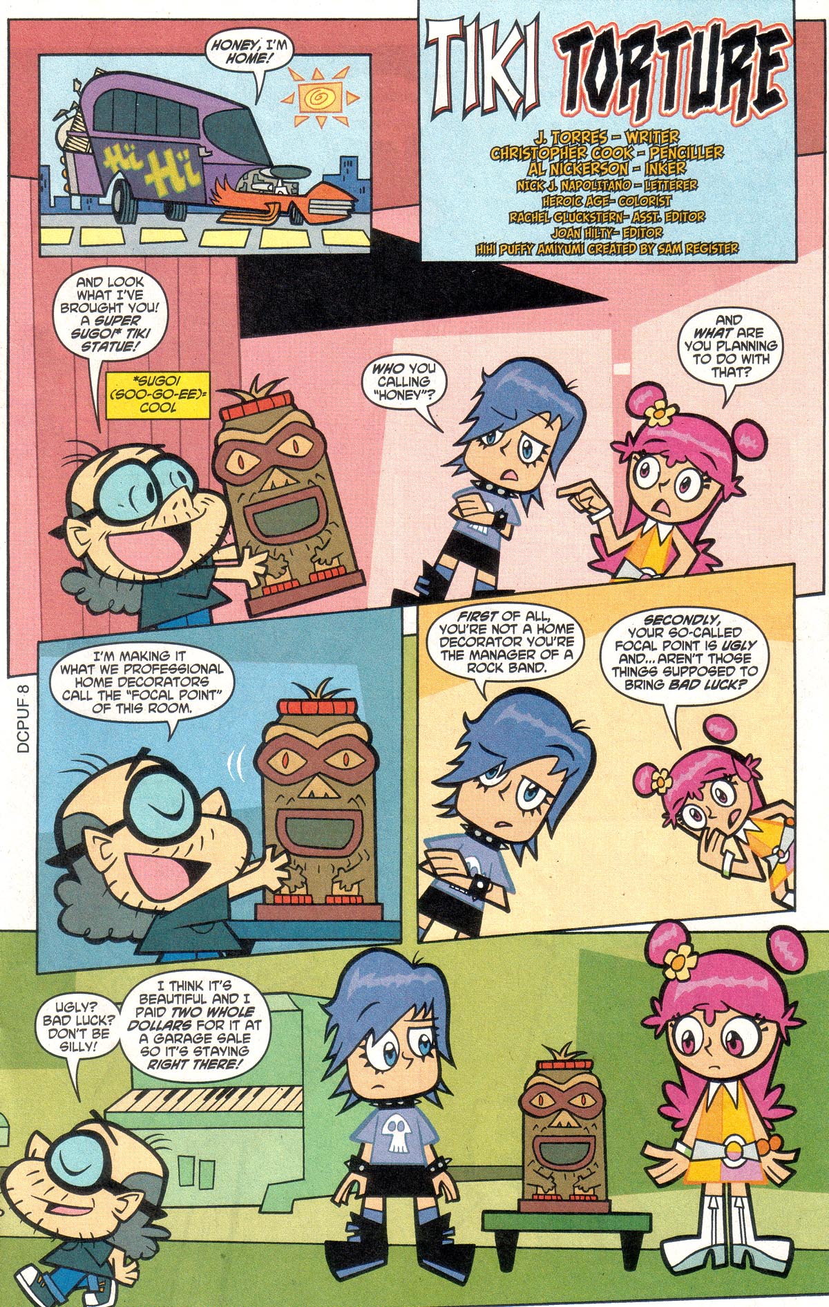 Read online Hi Hi Puffy Amiyumi comic -  Issue #2 - 10