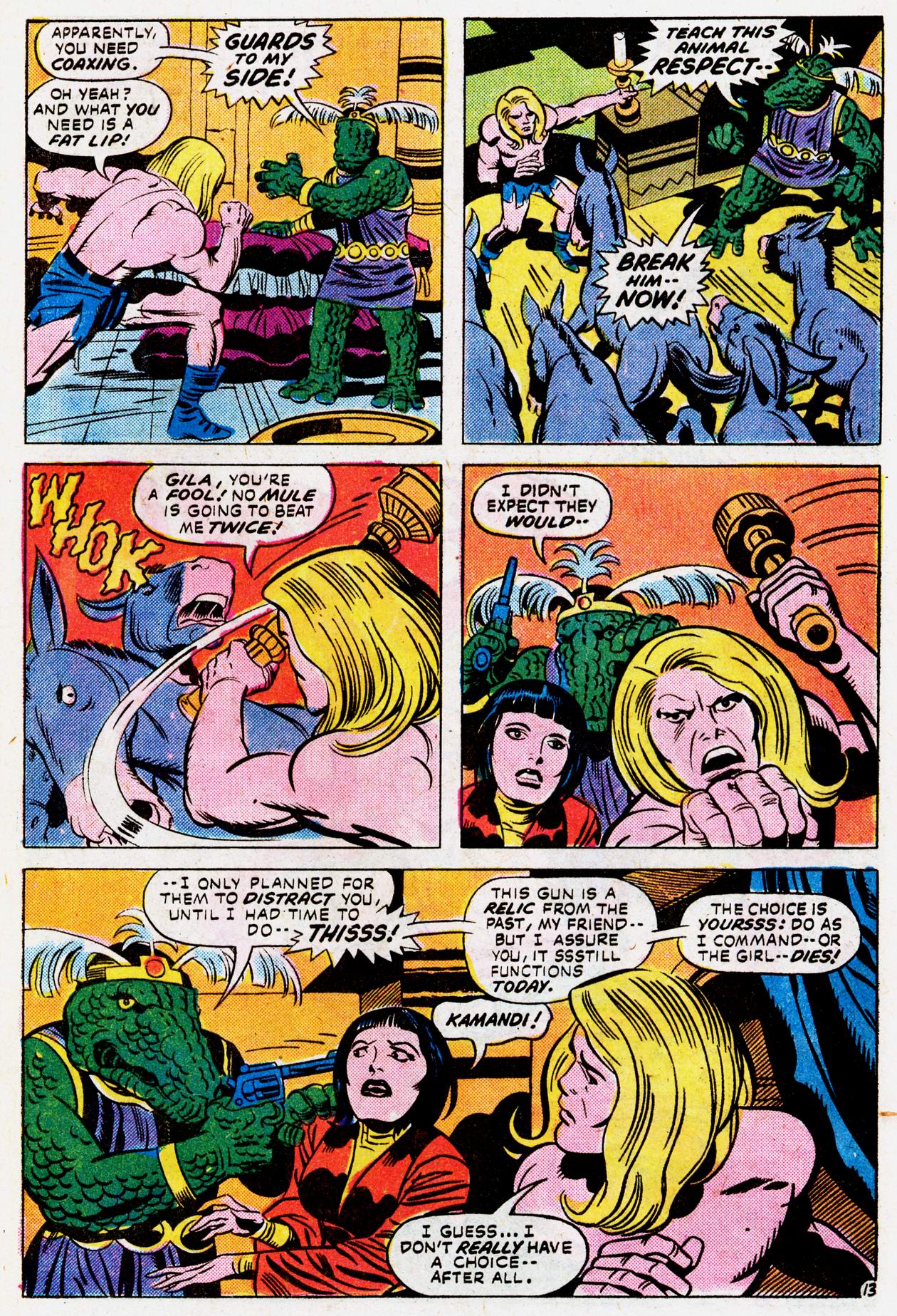 Read online Kamandi, The Last Boy On Earth comic -  Issue #40 - 16
