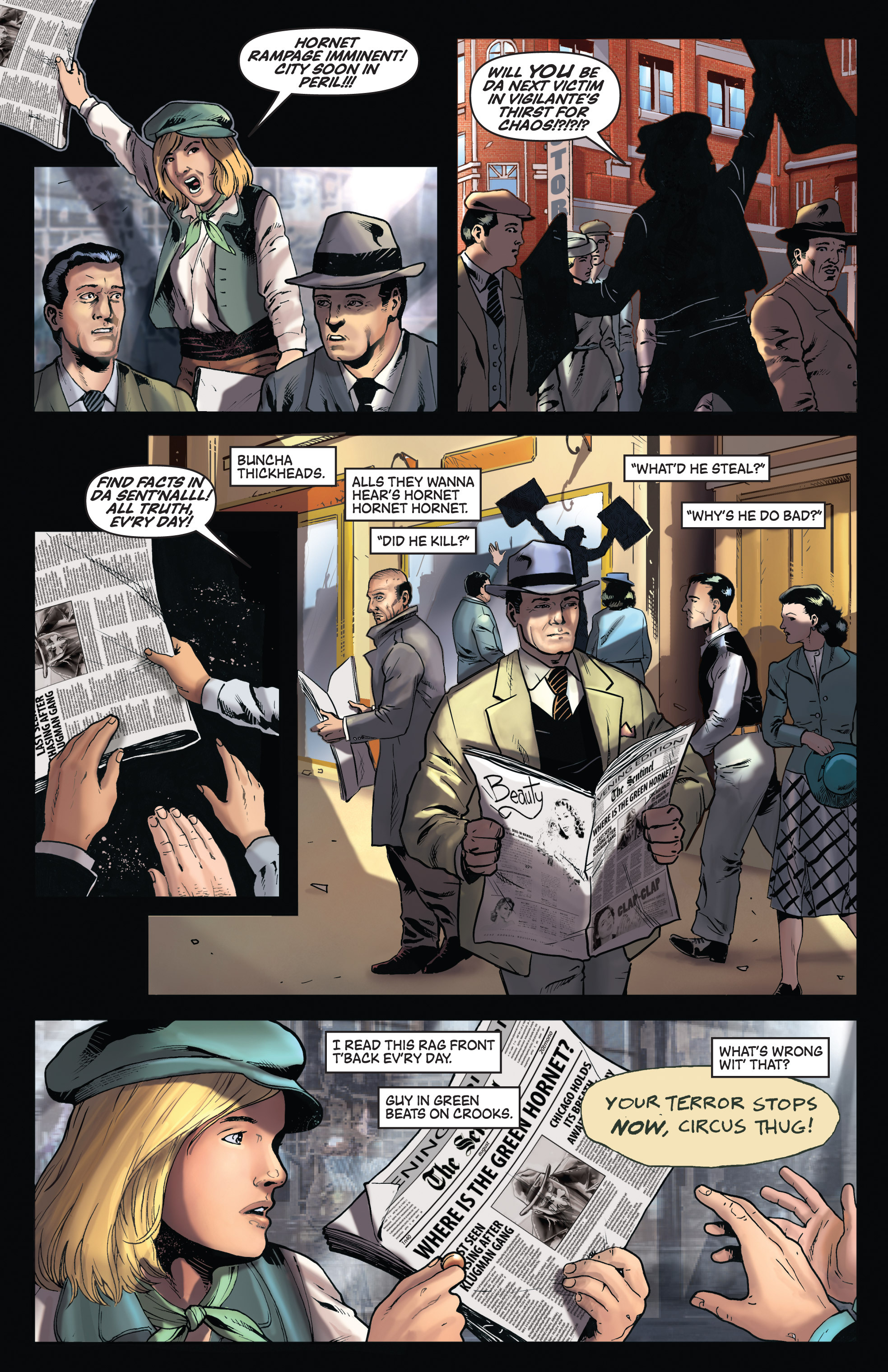 Green Hornet: Year One _Special 1 #1 - English 5