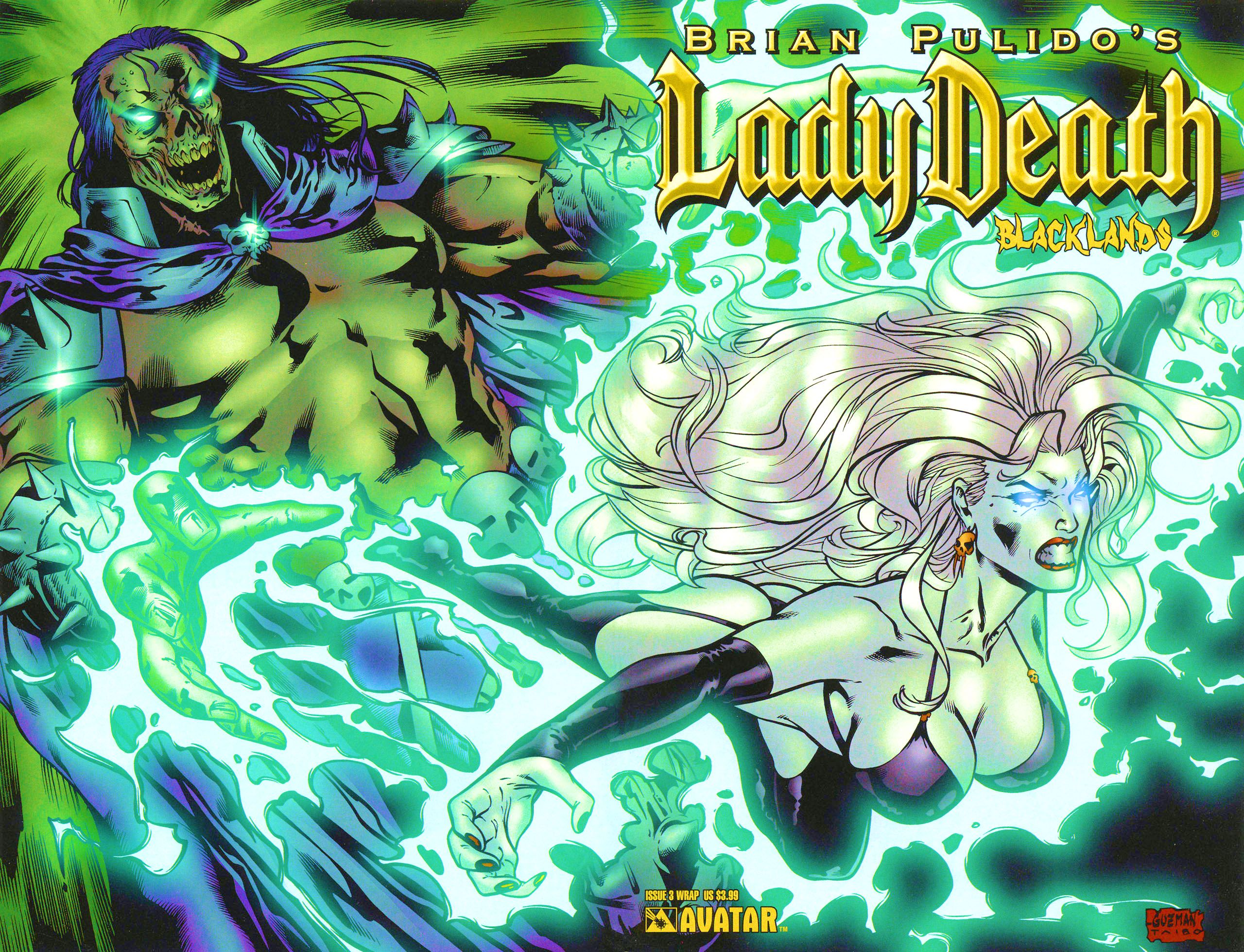 Read online Brian Pulido's Lady Death: Blacklands comic -  Issue #3 - 5