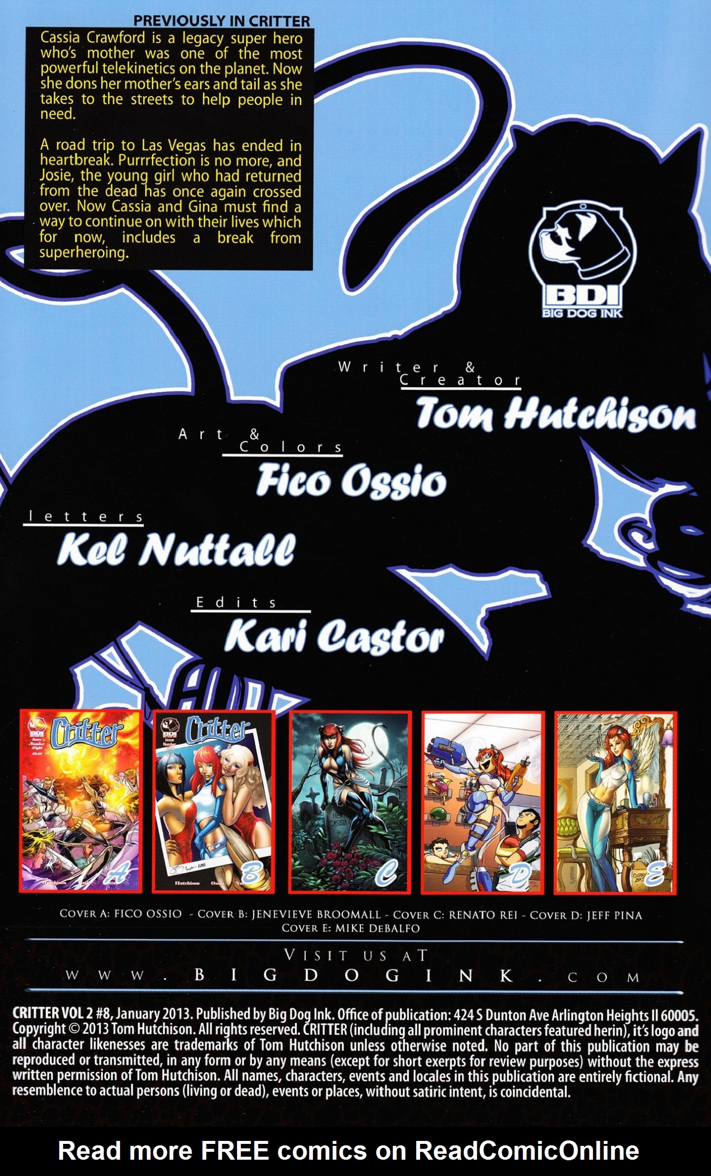 Read online Critter (2012) comic -  Issue #8 - 2