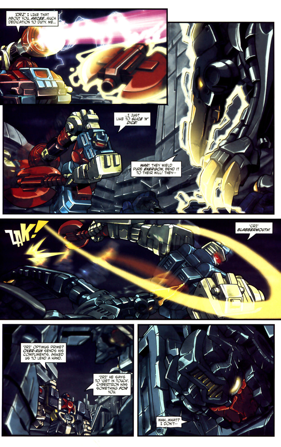 Read online Transformers Energon comic -  Issue #21 - 14