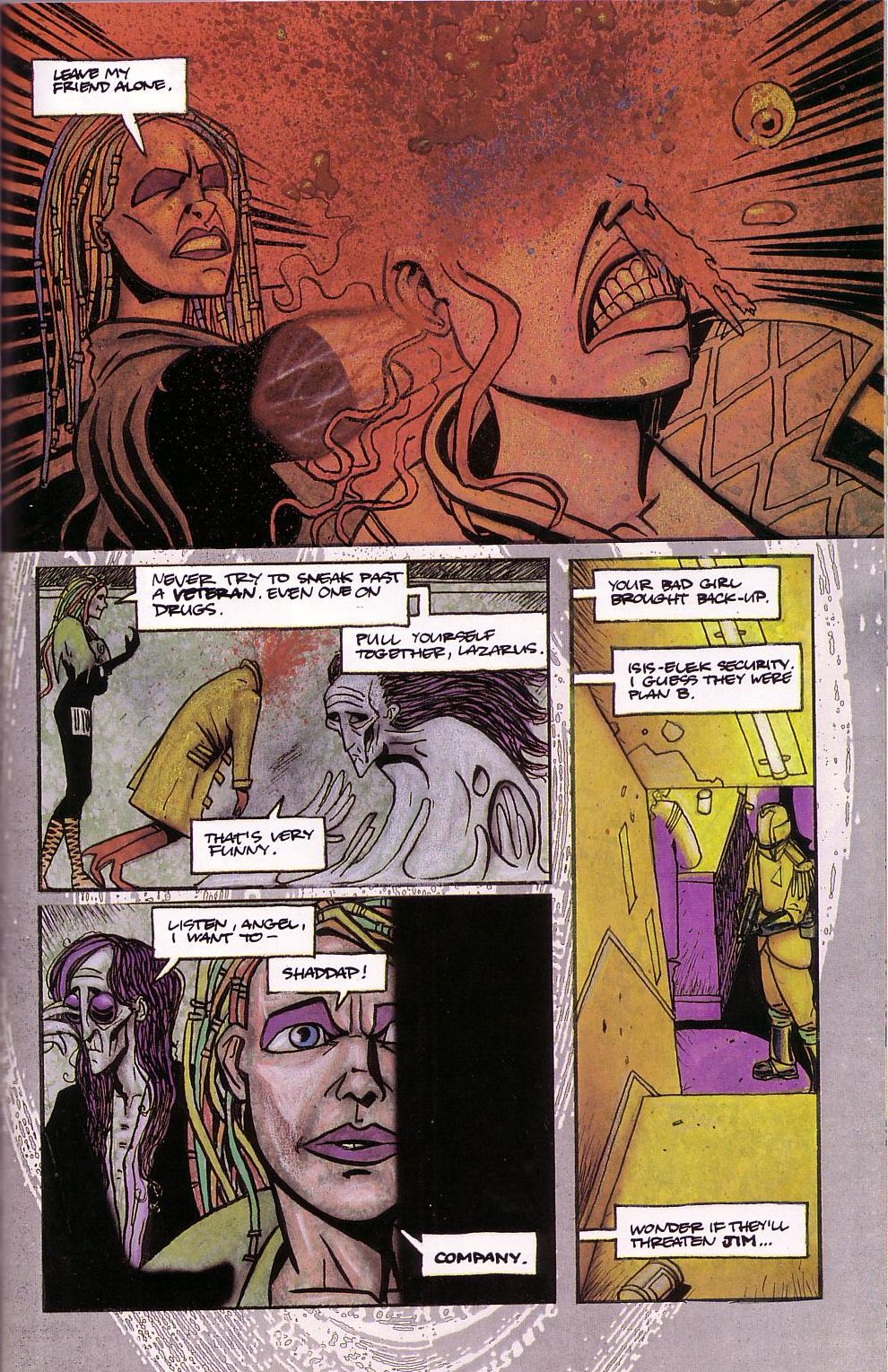 Read online Lazarus Churchyard: The Final Cut comic -  Issue # TPB - 68