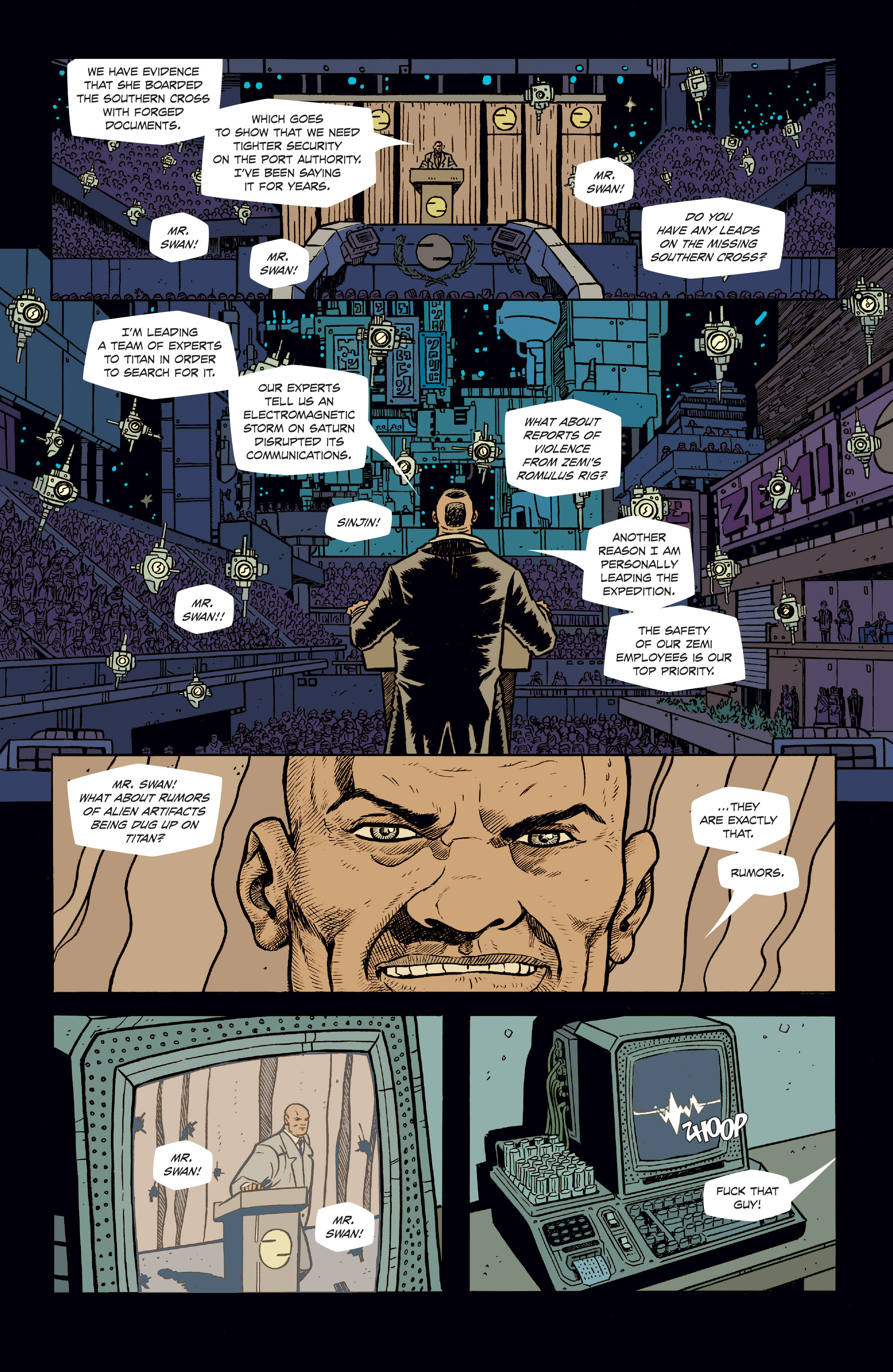 Read online Southern Cross comic -  Issue #11 - 13
