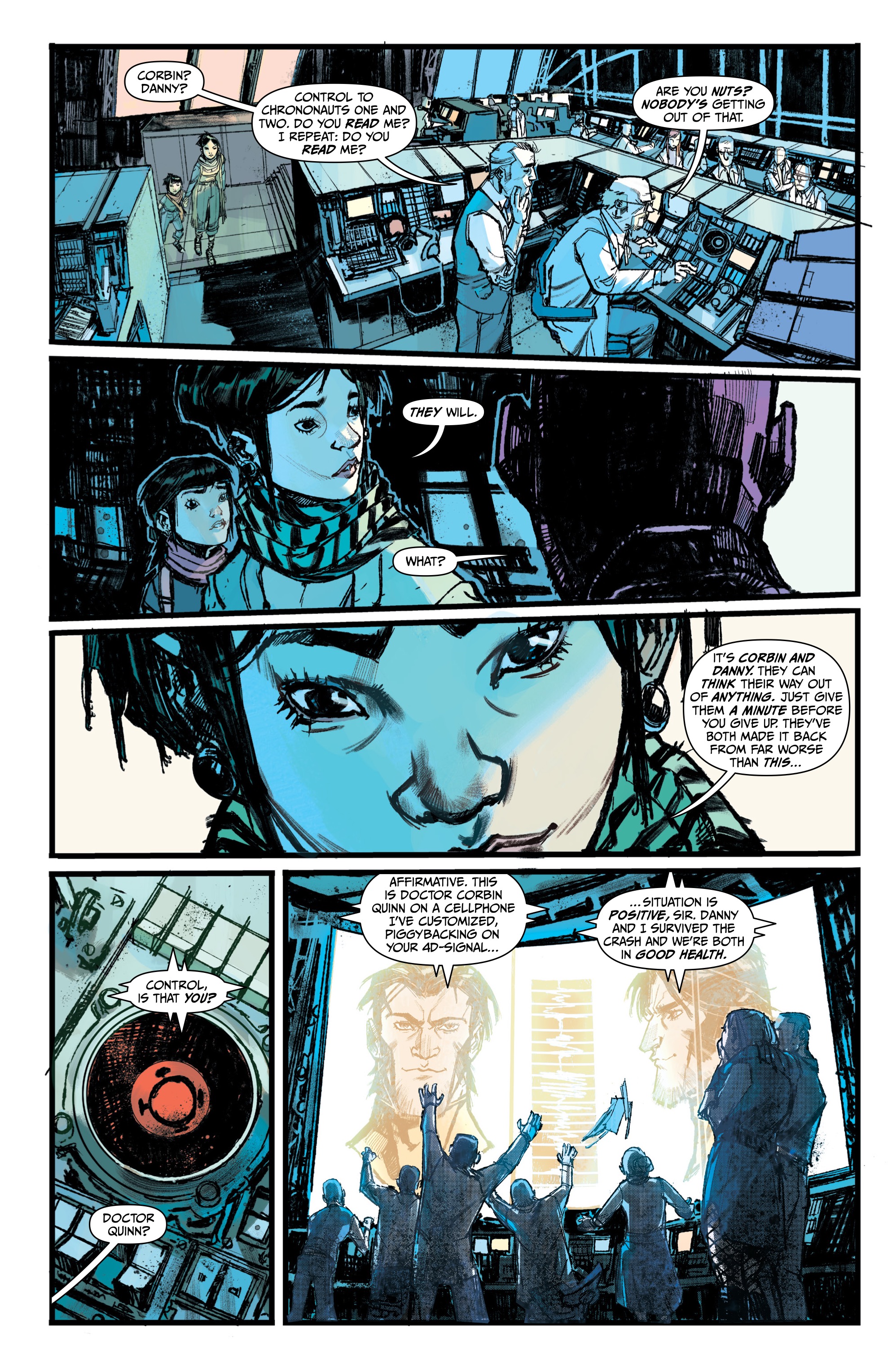 Read online Chrononauts: Futureshock comic -  Issue # _TPB - 14