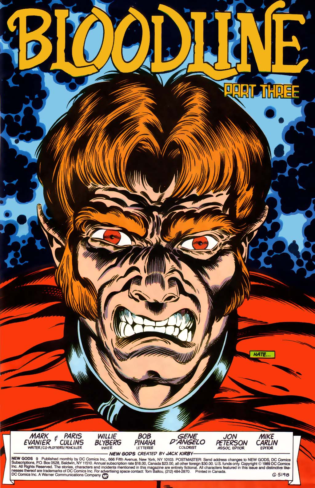 Read online The New Gods (1989) comic -  Issue #9 - 2