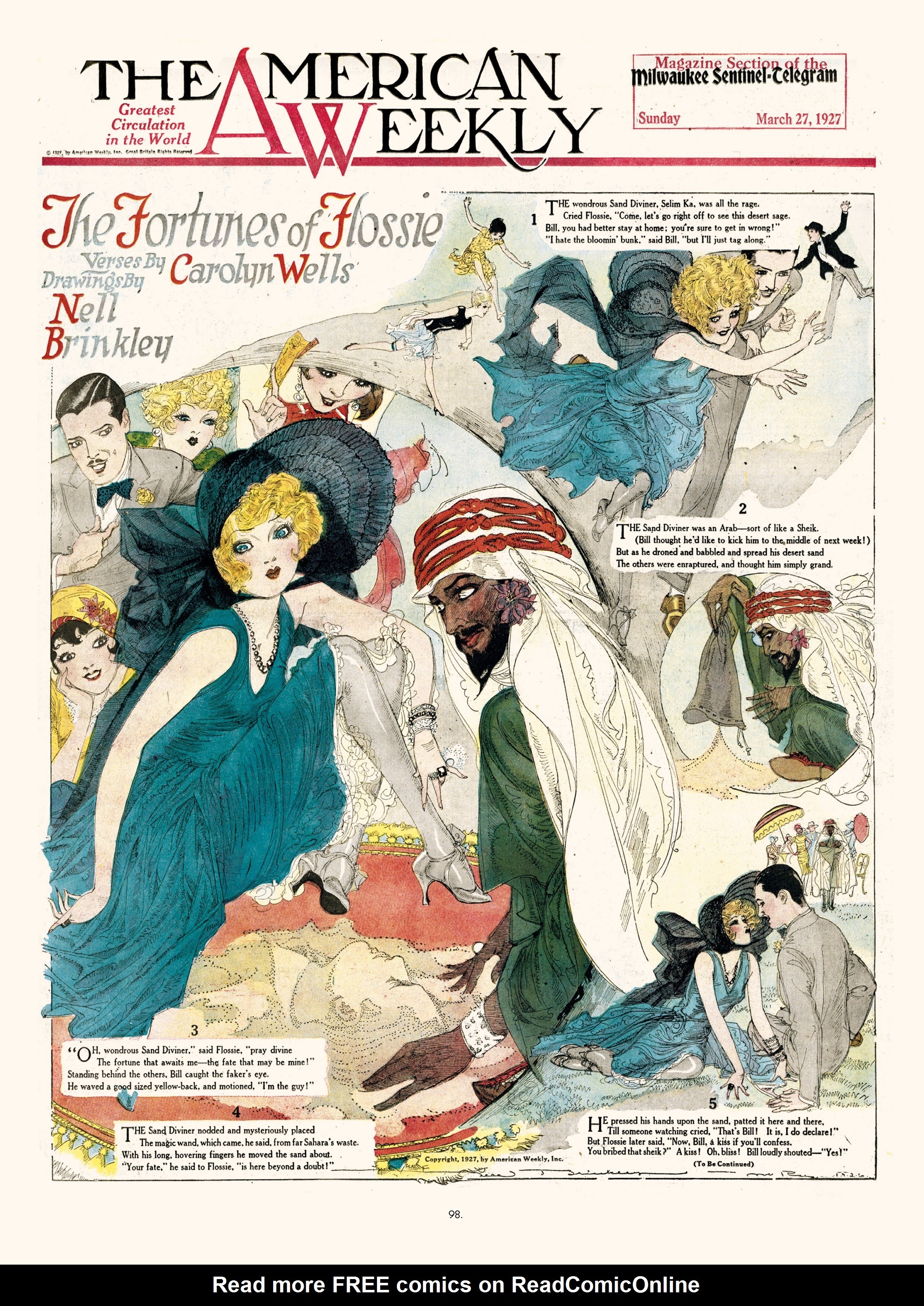 Read online The Brinkley Girls: The Best of Nell Brinkley's Cartoons comic -  Issue # TPB - 98