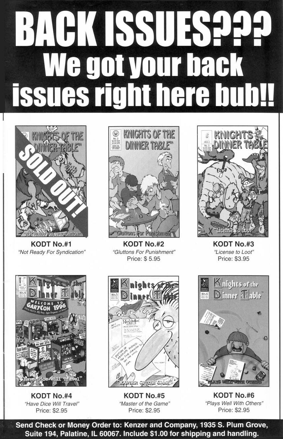 Read online Knights of the Dinner Table comic -  Issue #7 - 35