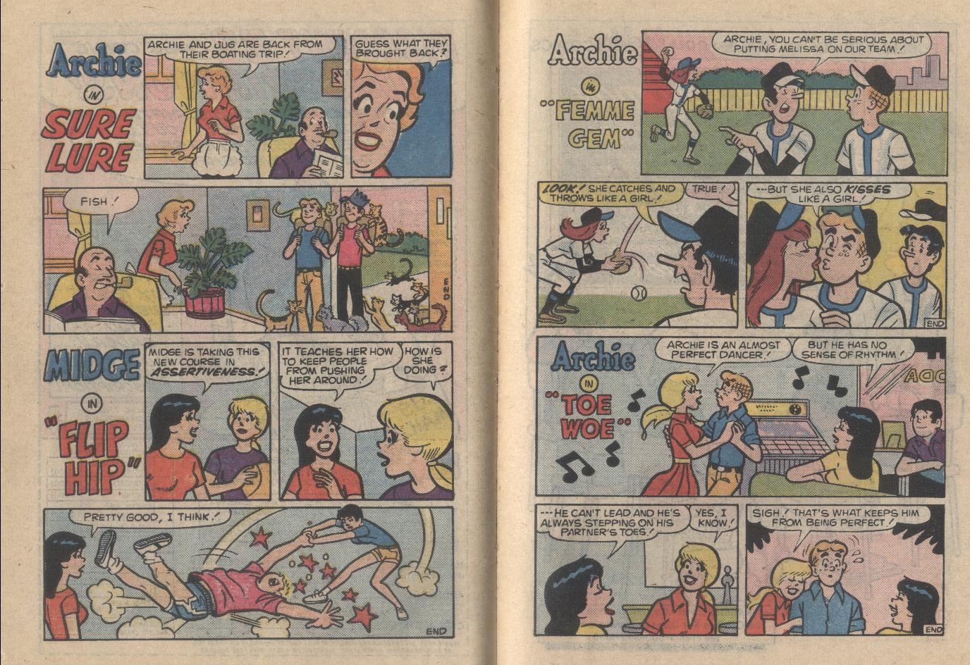 Read online Archie...Archie Andrews, Where Are You? Digest Magazine comic -  Issue #56 - 62