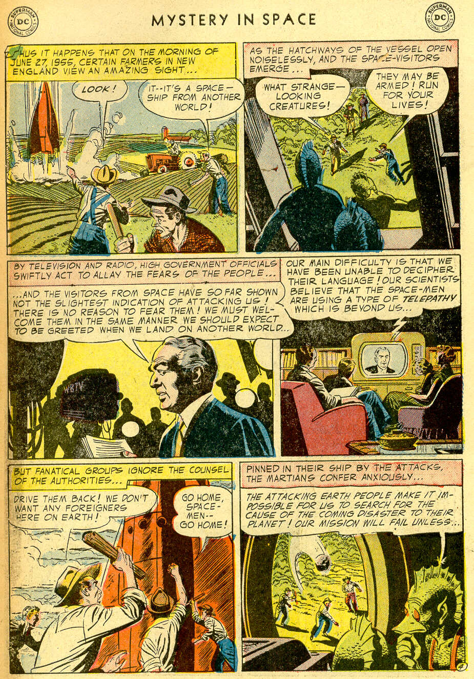 Read online Mystery in Space (1951) comic -  Issue #25 - 6