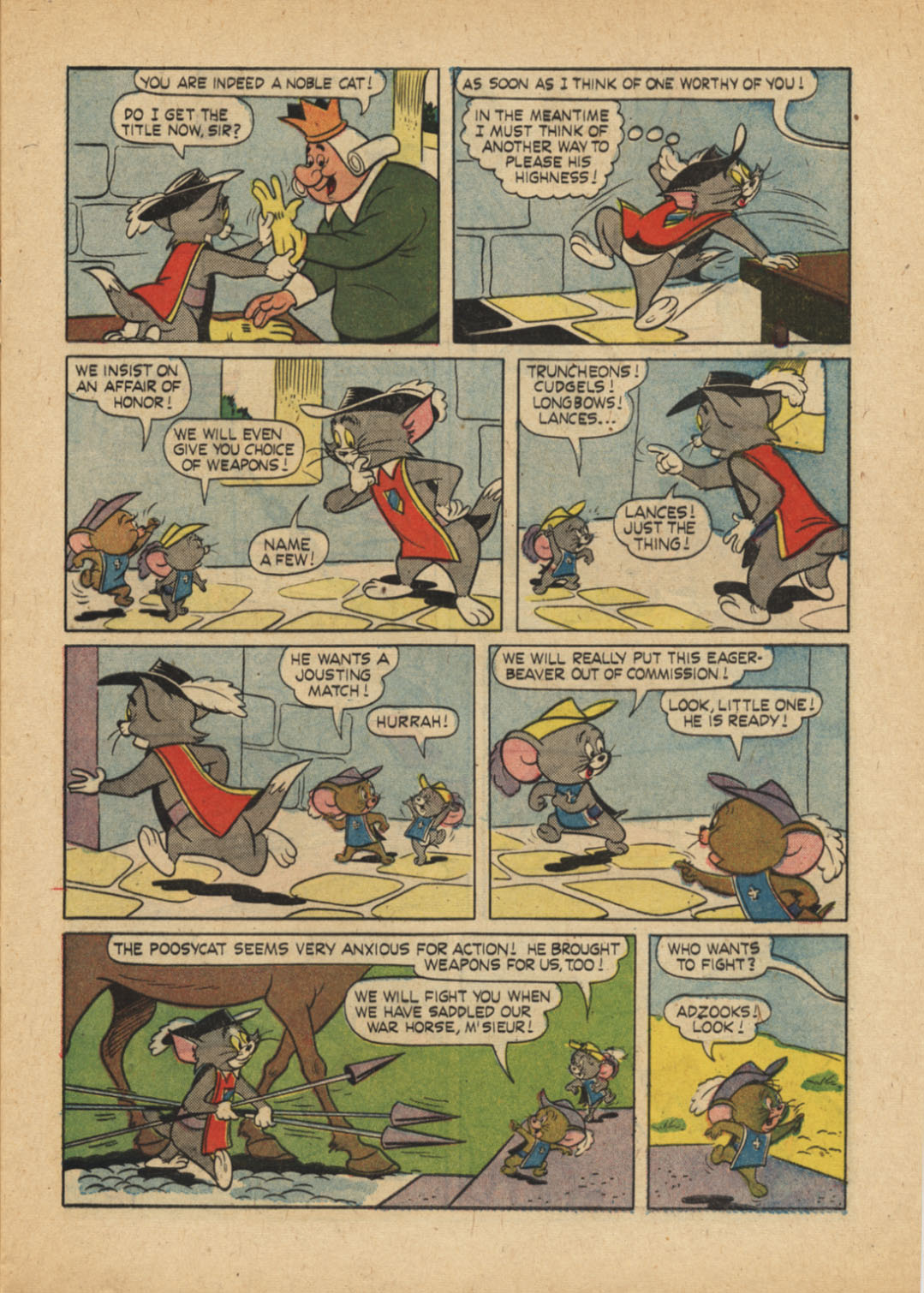 Read online M.G.M's The Mouse Musketeers comic -  Issue #21 - 5