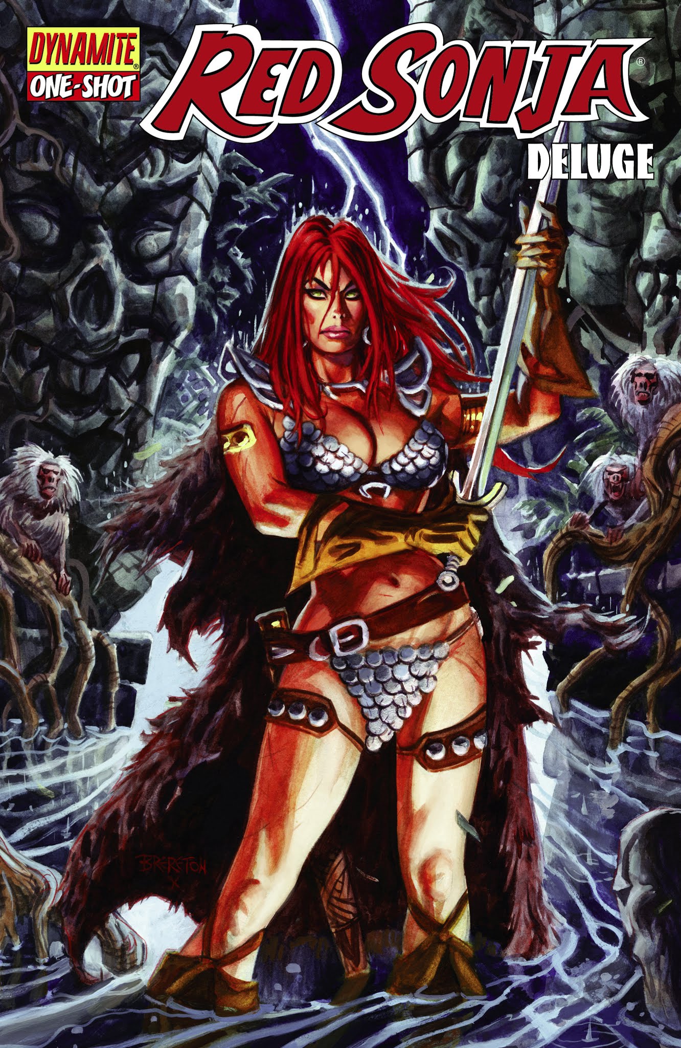 Read online Red Sonja Deluge comic -  Issue # Full - 1