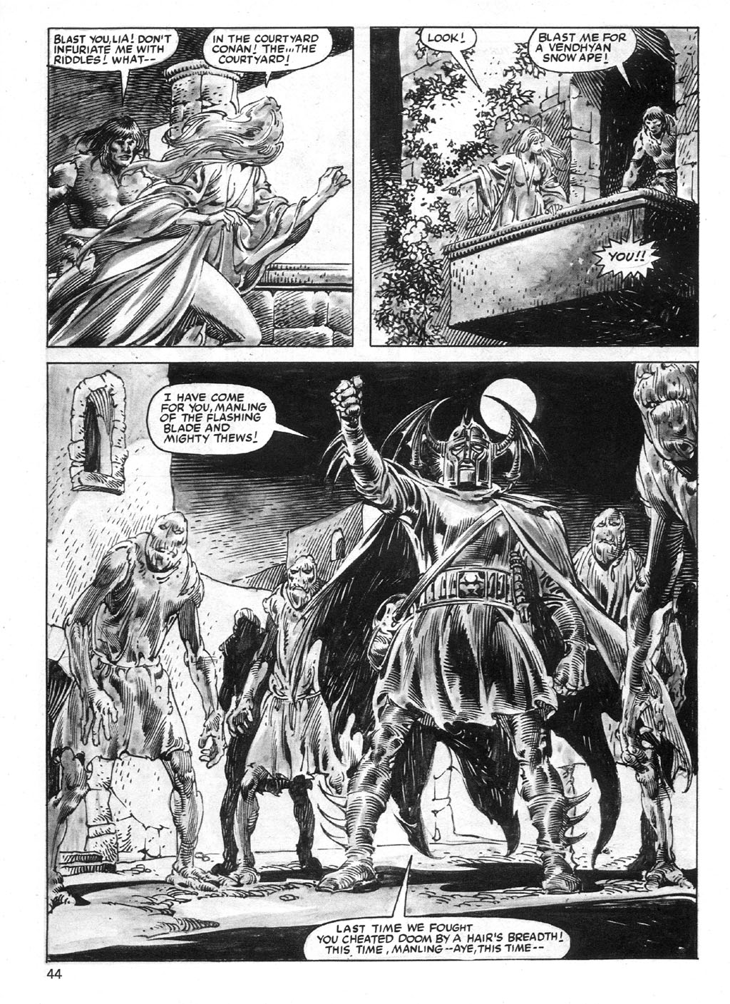 Read online The Savage Sword Of Conan comic -  Issue #96 - 44