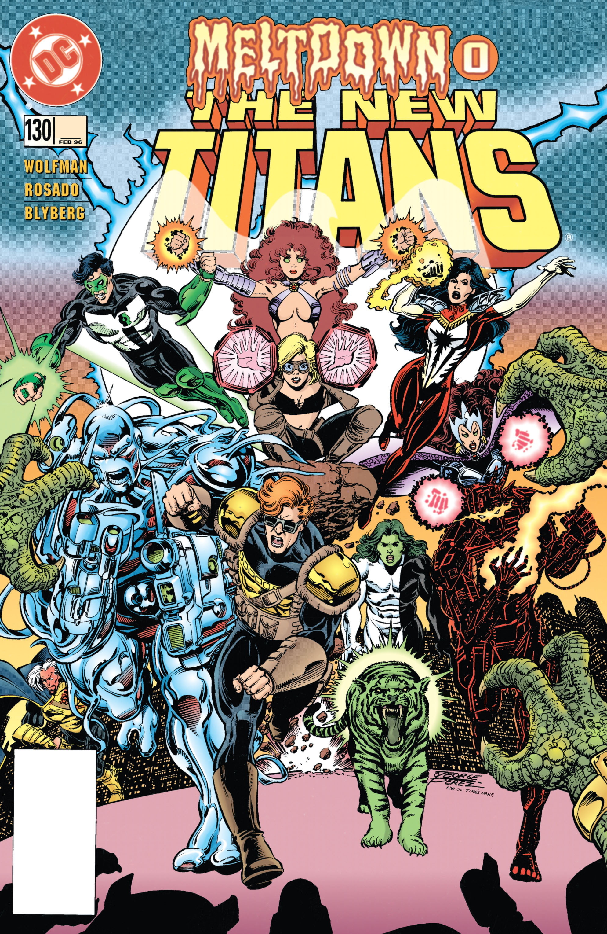 Read online The New Titans (1988) comic -  Issue #130 - 1
