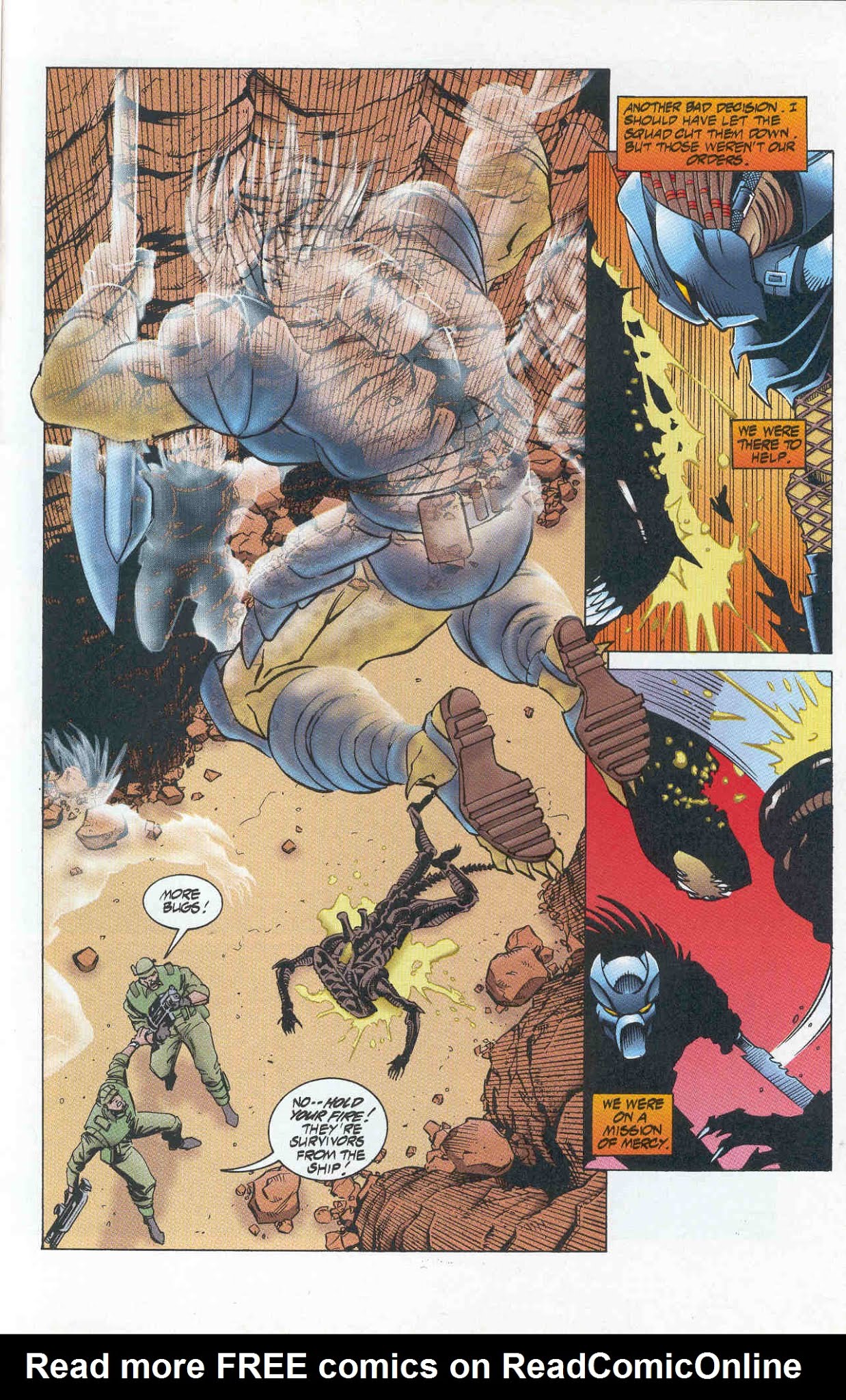 Read online Aliens vs. Predator: Duel comic -  Issue #1 - 22