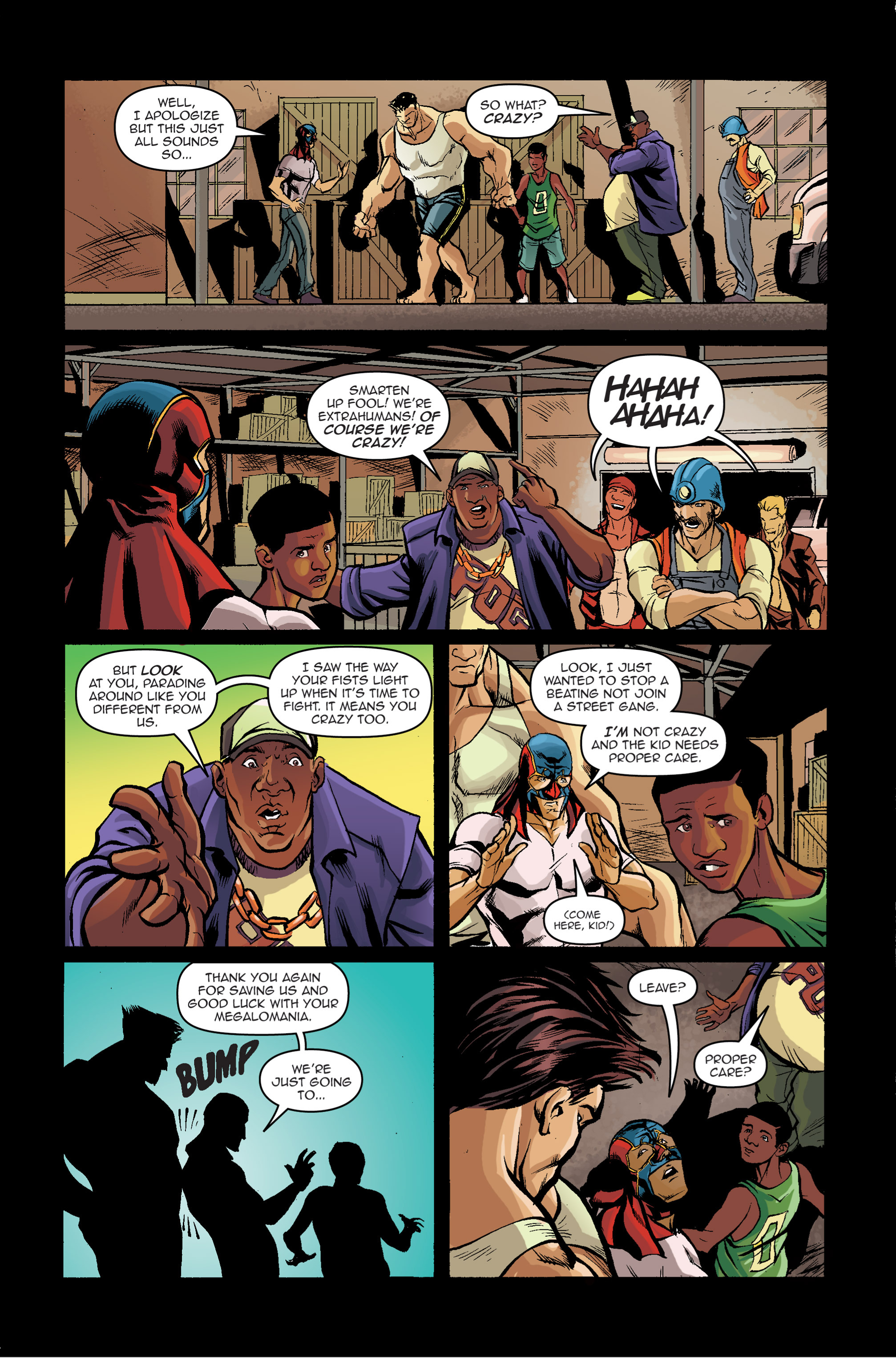Read online The F1rst Hero: Fight For Your Life comic -  Issue #4 - 9