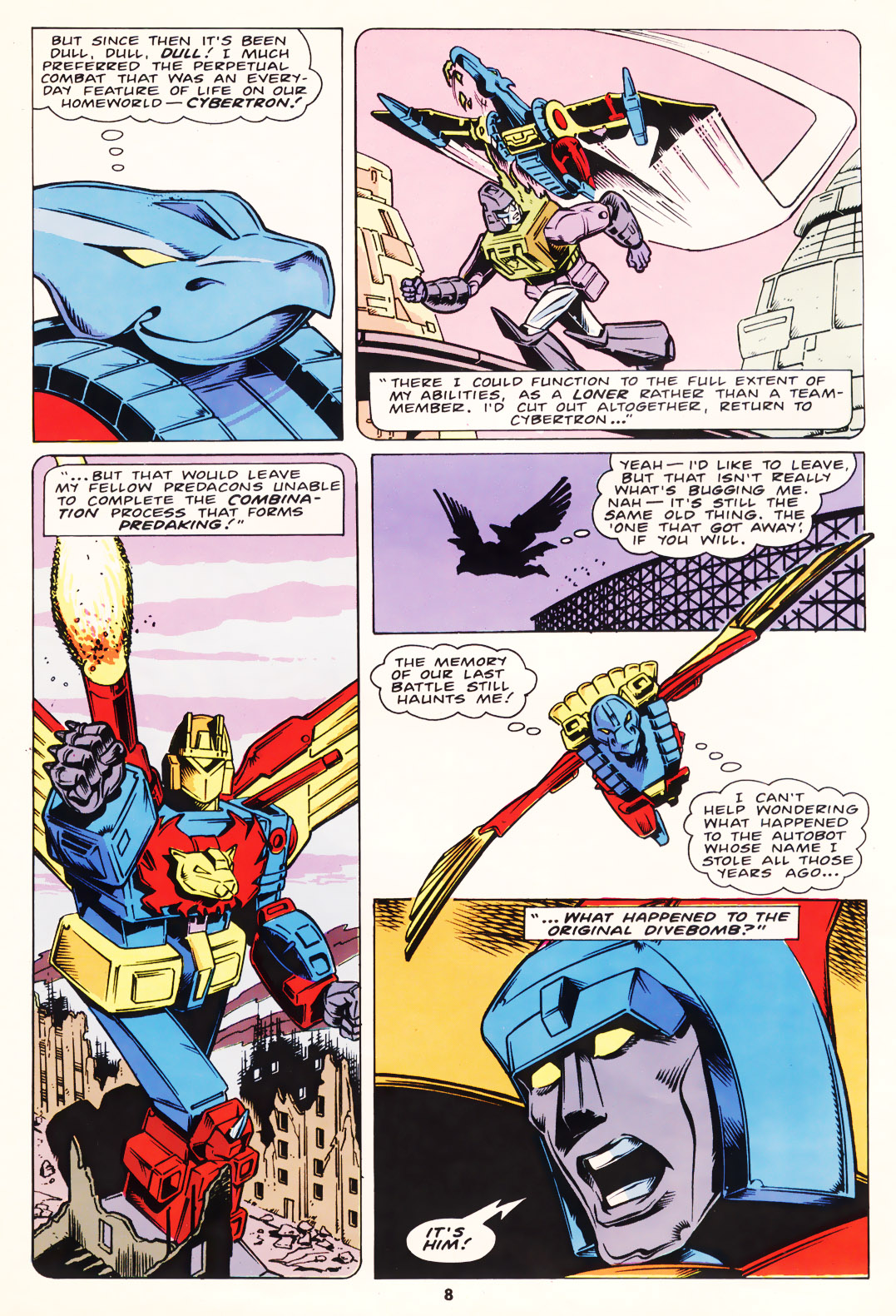 Read online The Transformers (UK) comic -  Issue #135 - 8