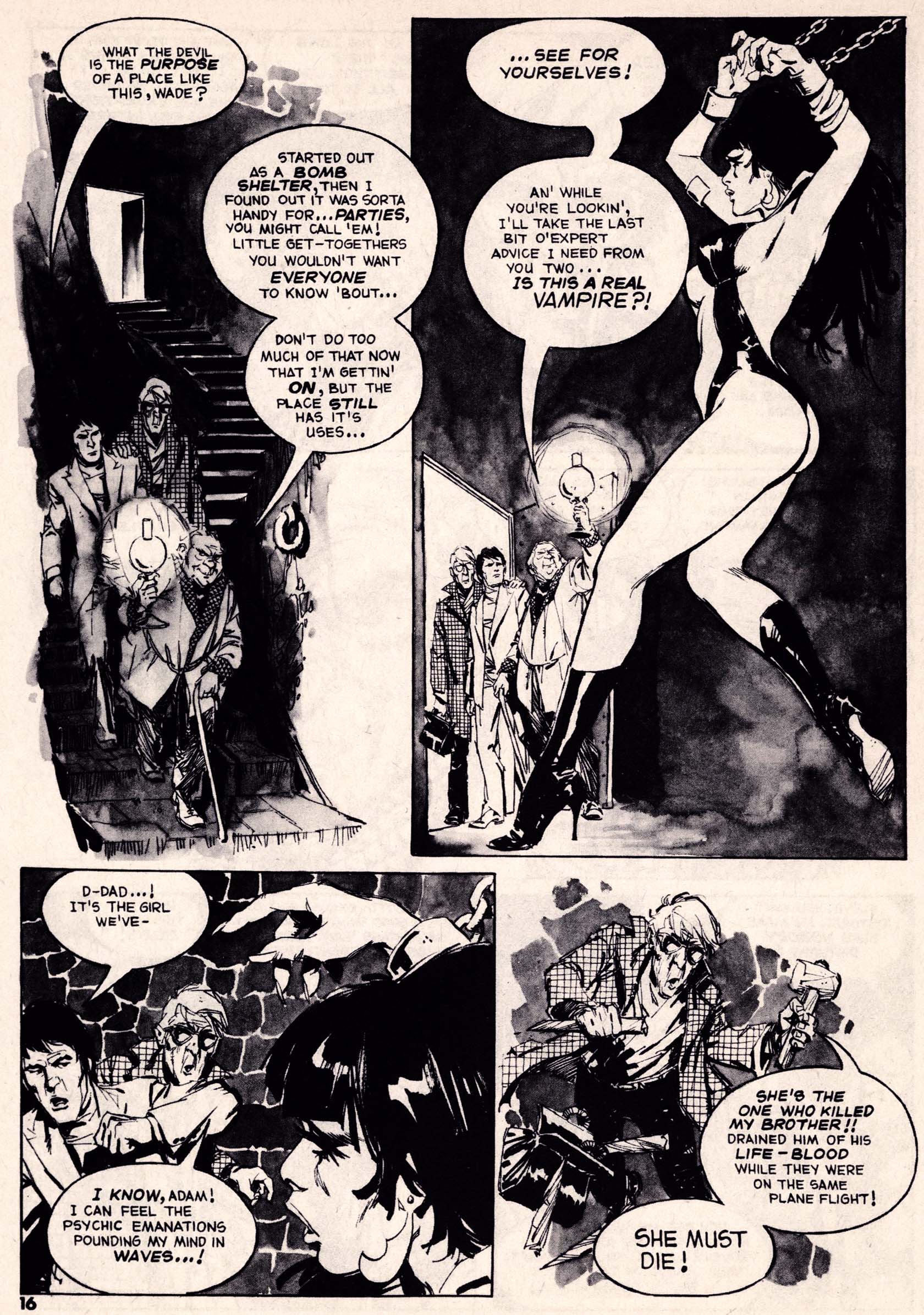 Read online Vampirella (1969) comic -  Issue #12 - 16