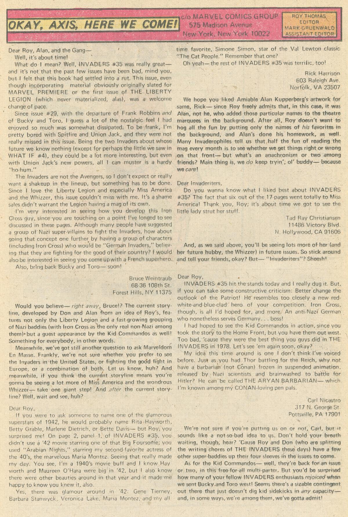 Read online The Invaders (1975) comic -  Issue #39 - 13