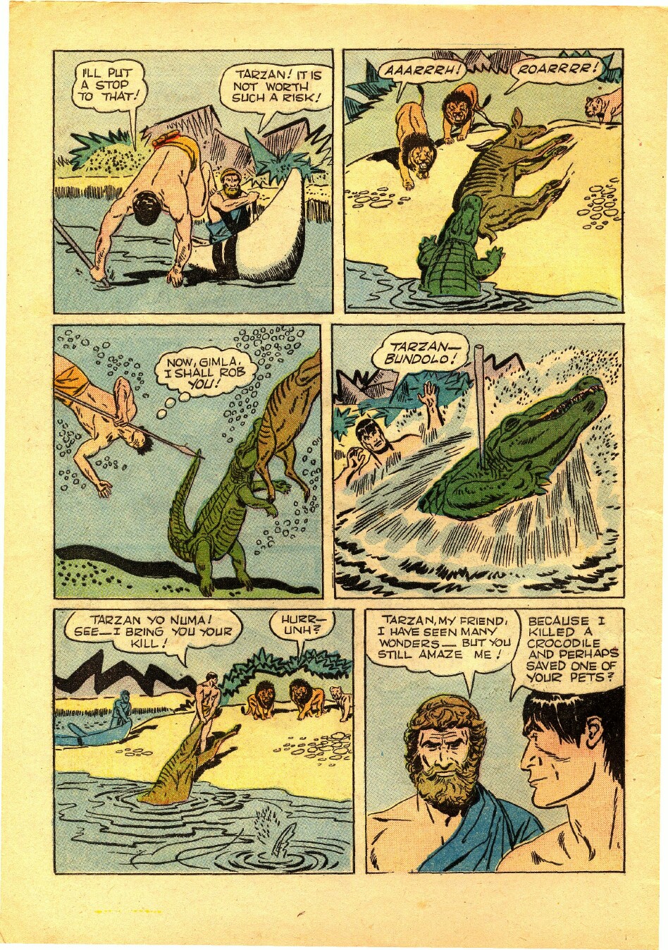 Read online Tarzan (1948) comic -  Issue #103 - 2