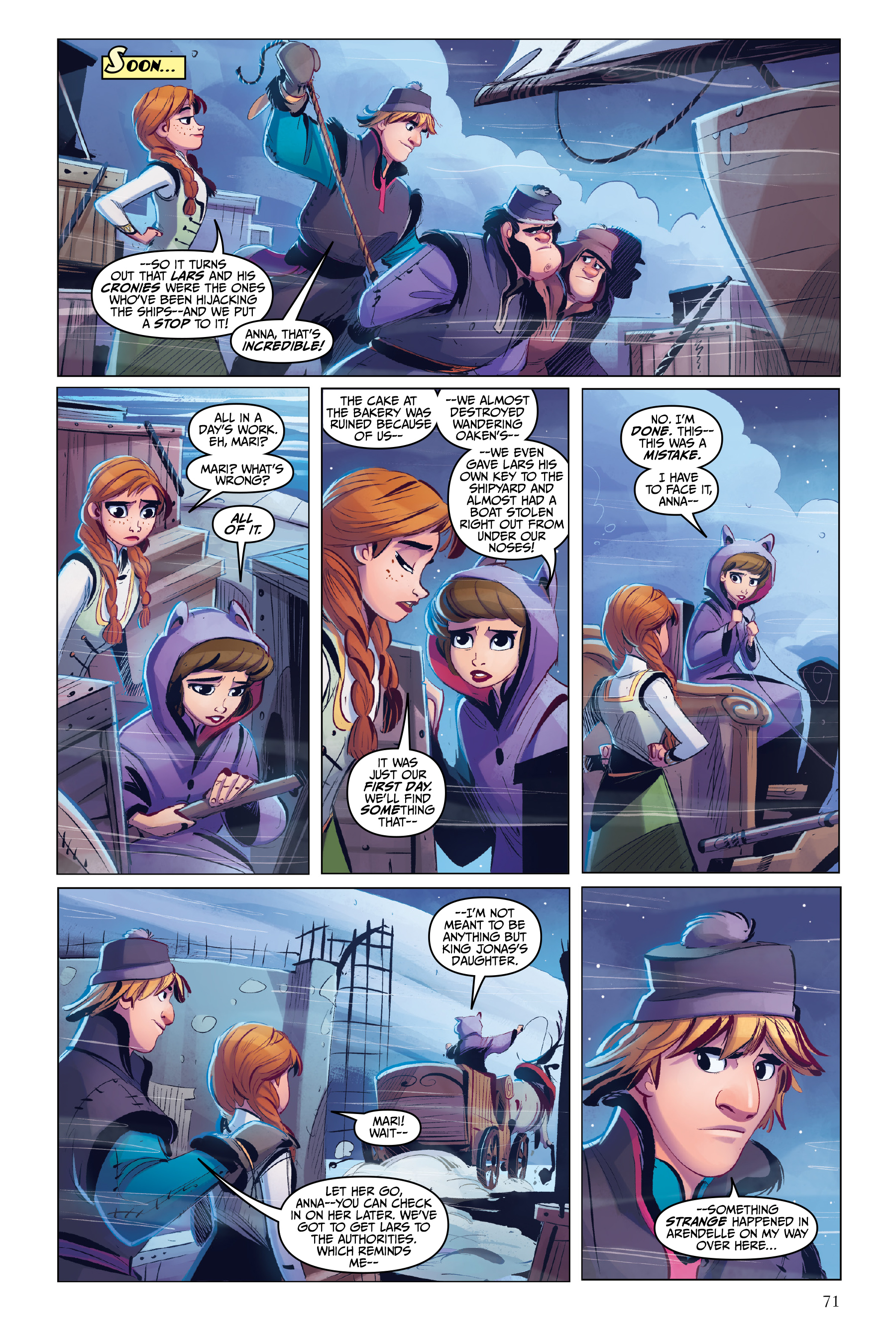 Read online Disney Frozen: Breaking Boundaries comic -  Issue # _TPB - 71