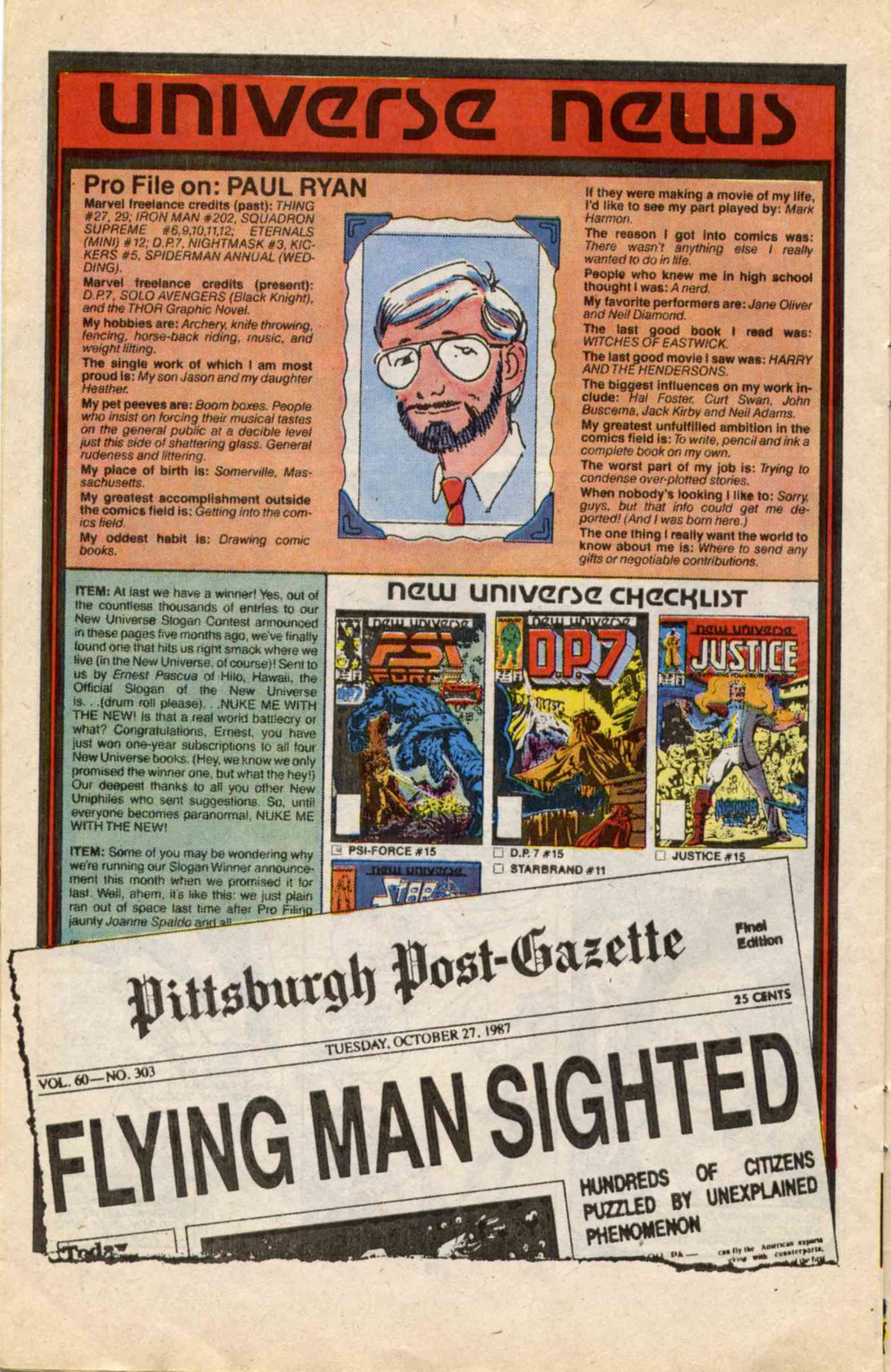 Read online Psi-Force comic -  Issue #15 - 25