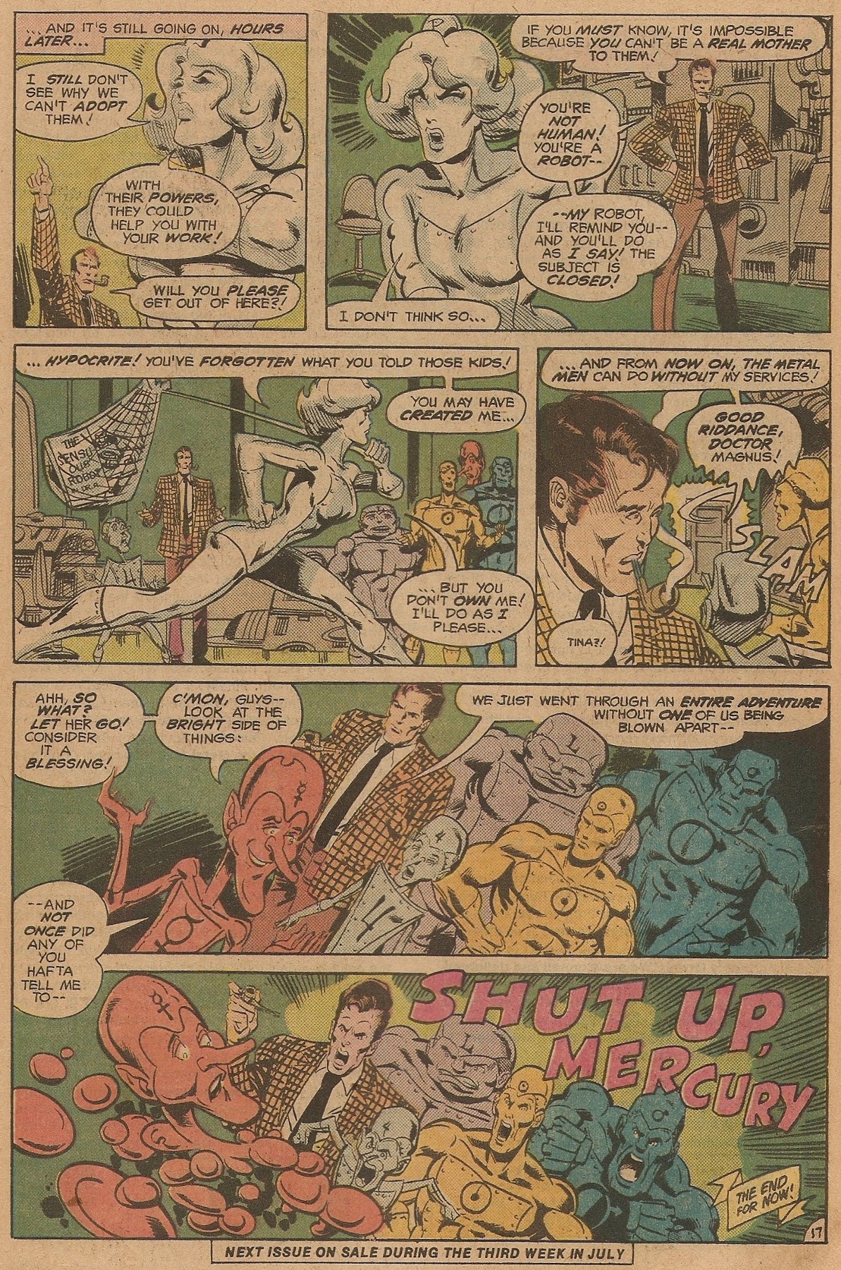 Read online Metal Men (1963) comic -  Issue #53 - 31