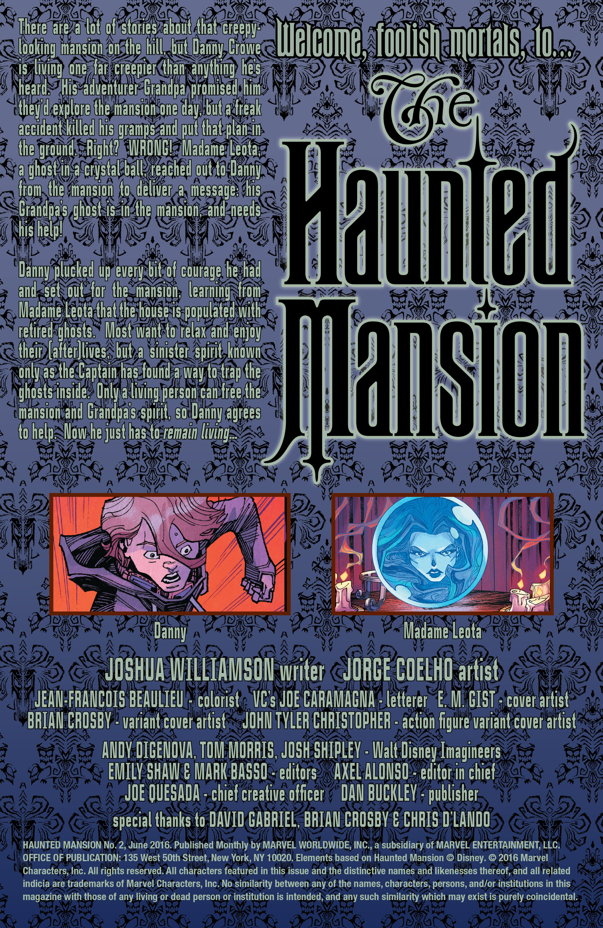 Read online Disney Kingdoms: Haunted Mansion comic -  Issue #2 - 2