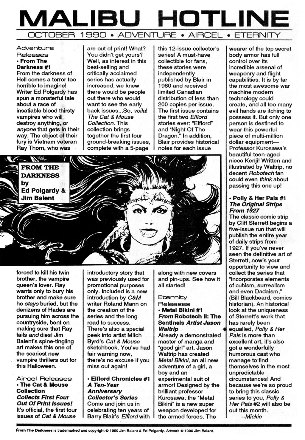 Read online Metal Bikini (1990) comic -  Issue #1 - 31