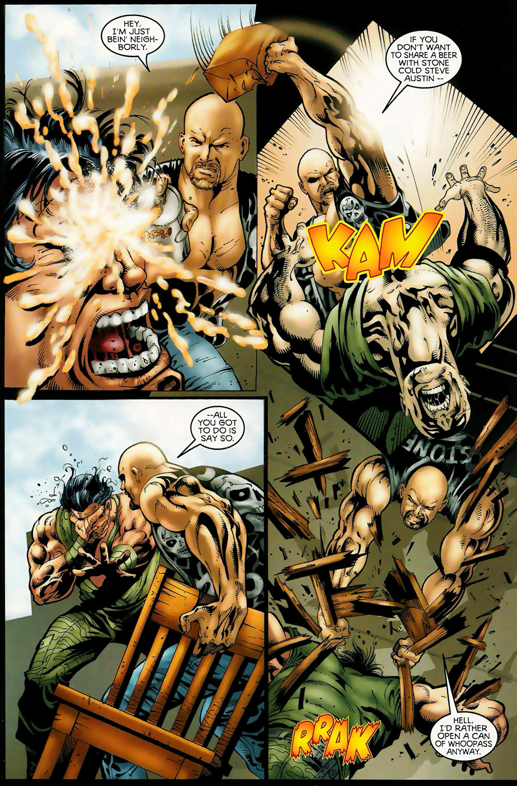 Read online Stone Cold Steve Austin comic -  Issue #1 - 13