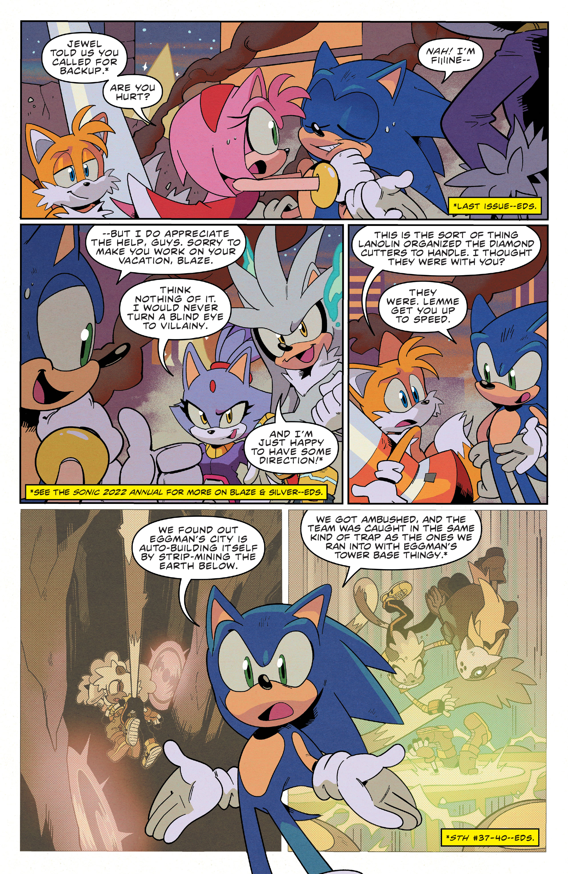 Read online Sonic the Hedgehog (2018) comic -  Issue #58 - 7