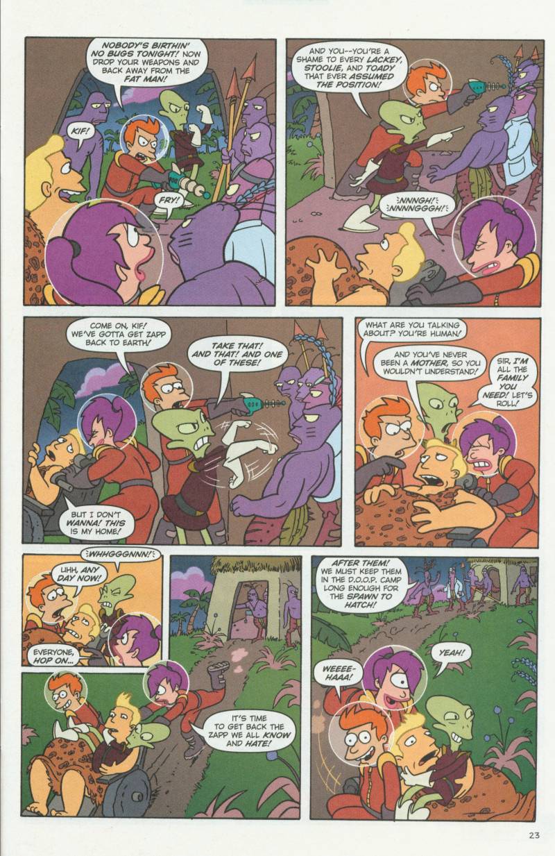Read online Futurama Comics comic -  Issue #4 - 24