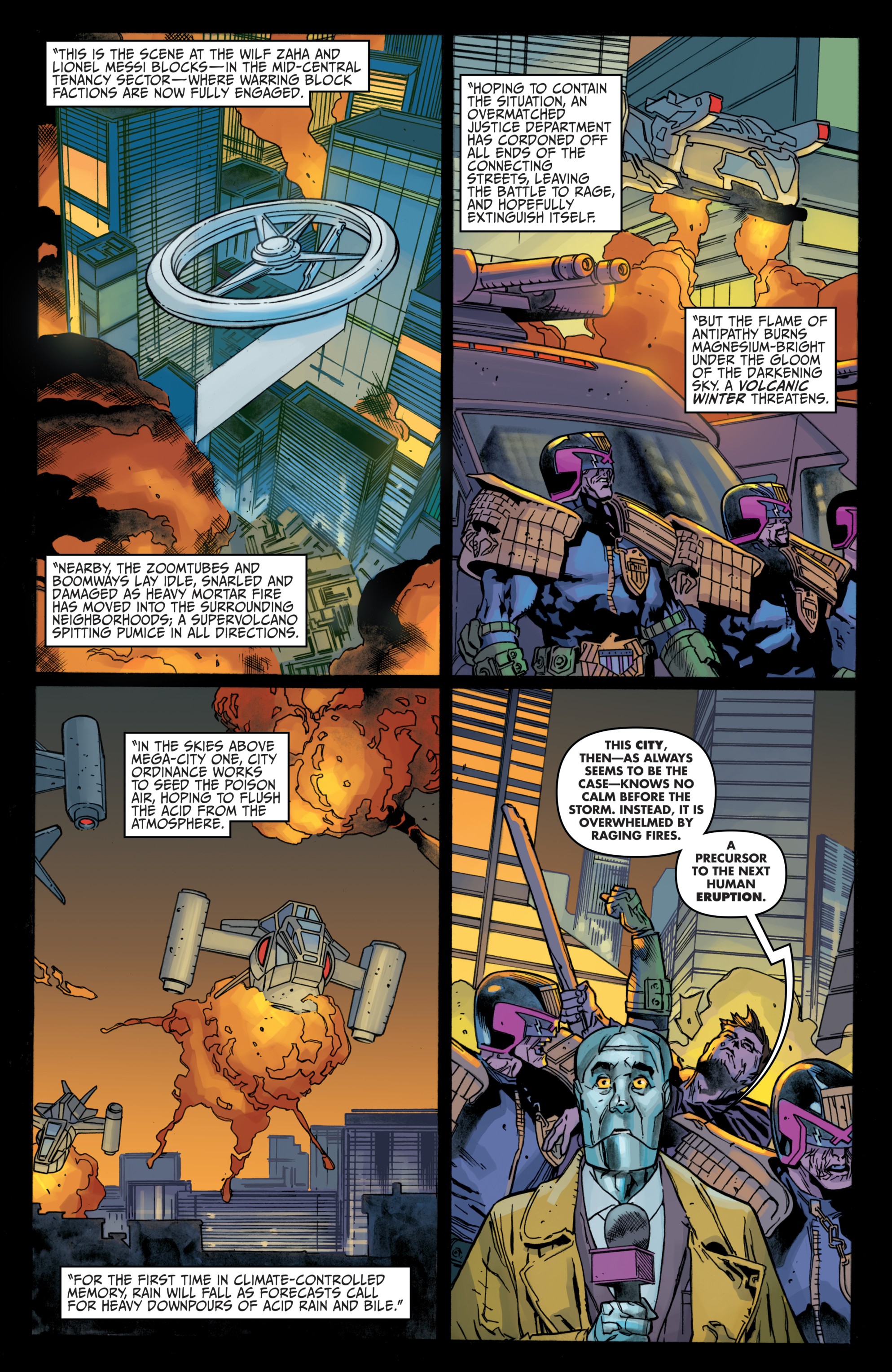 Read online Judge Dredd: Toxic comic -  Issue #3 - 4