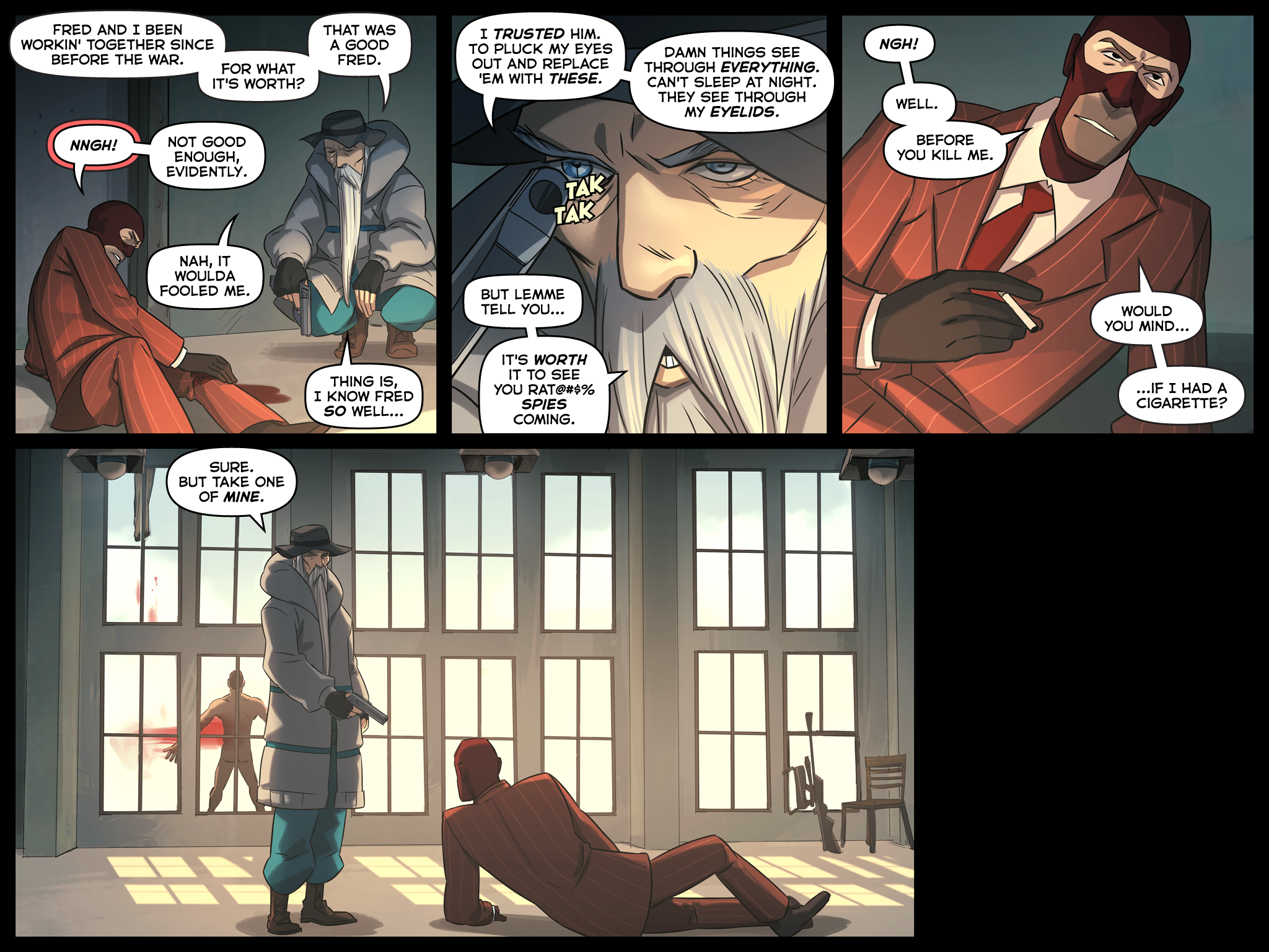 Read online Team Fortress 2 comic -  Issue #6 - 76