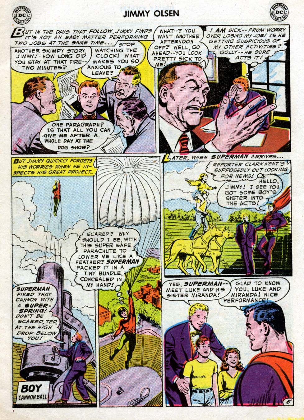 Read online Superman's Pal Jimmy Olsen comic -  Issue #5 - 7