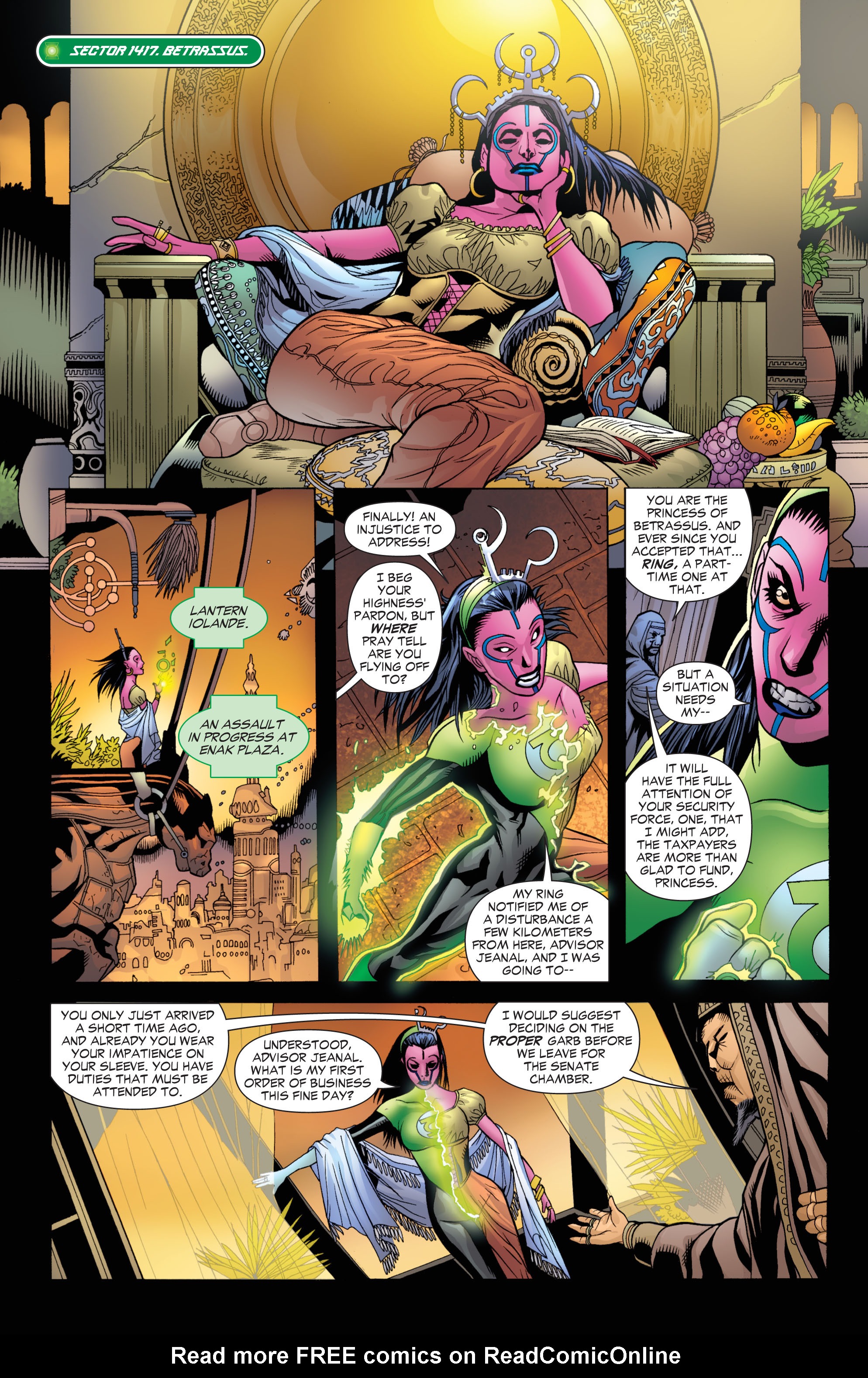Read online Green Lantern: The Sinestro Corps War comic -  Issue # Full - 295